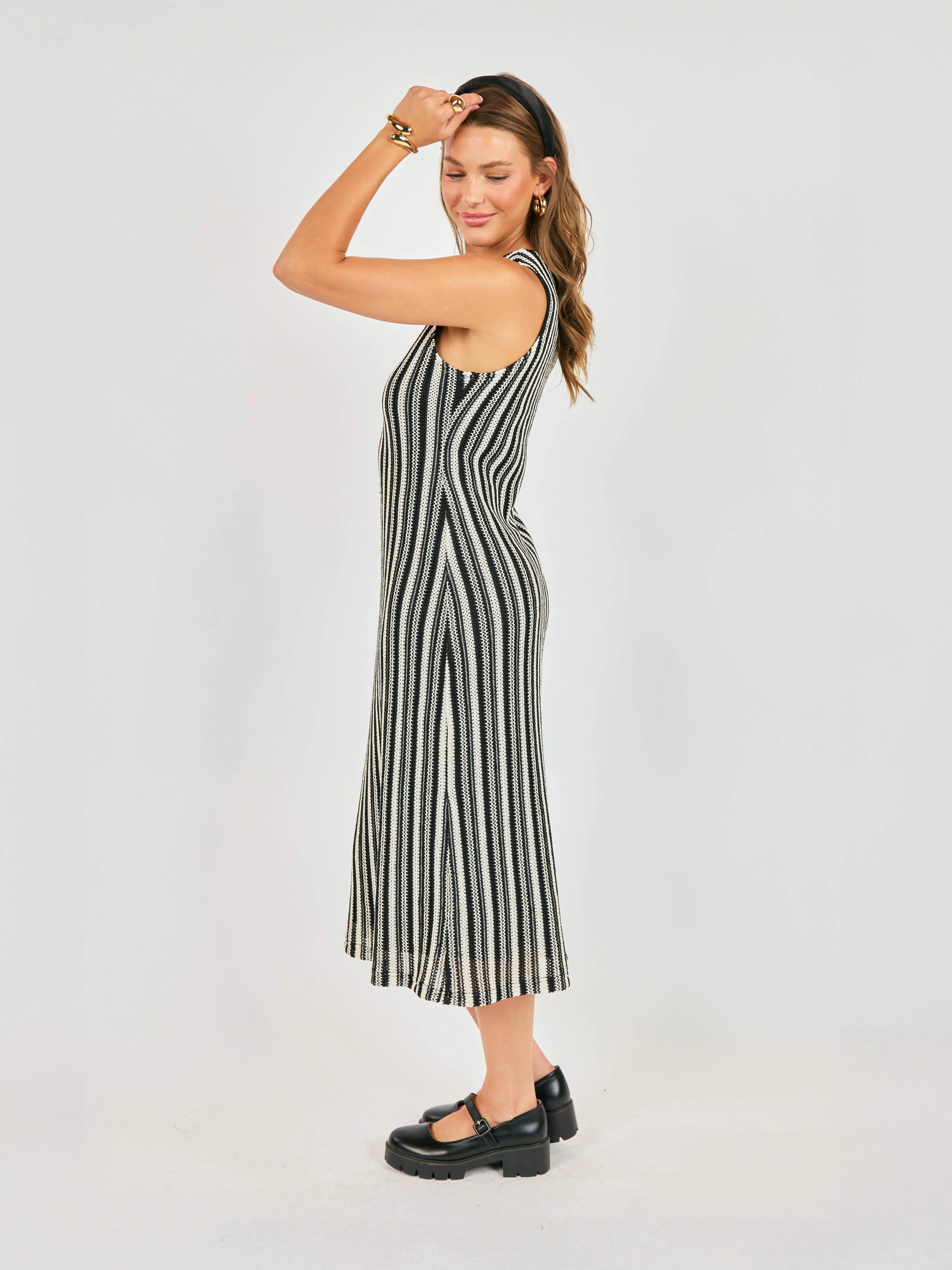 Moonlit Path Knit Dress sold by Sadie & Sage product image thumbnail 5