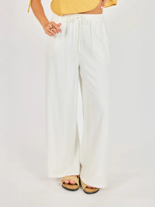 Sugarloaf Elastic Waist Pants made by Sadie & Sage