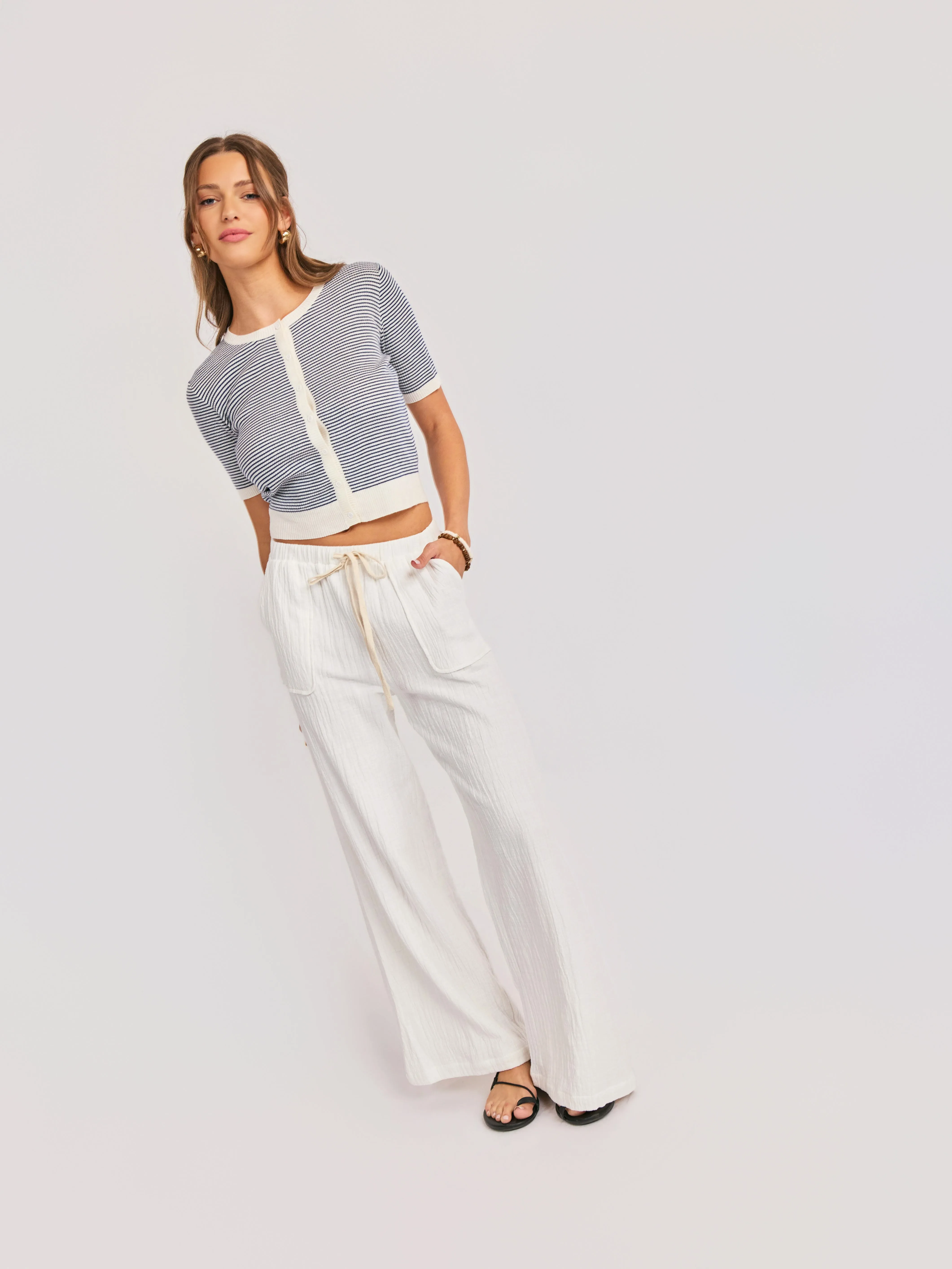 Lilah Wide Leg Pants sold by Sadie & Sage product image thumbnail 4