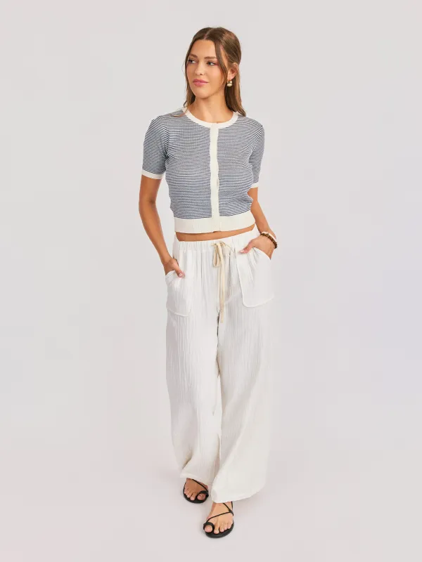Lilah Wide Leg Pants made by Sadie & Sage