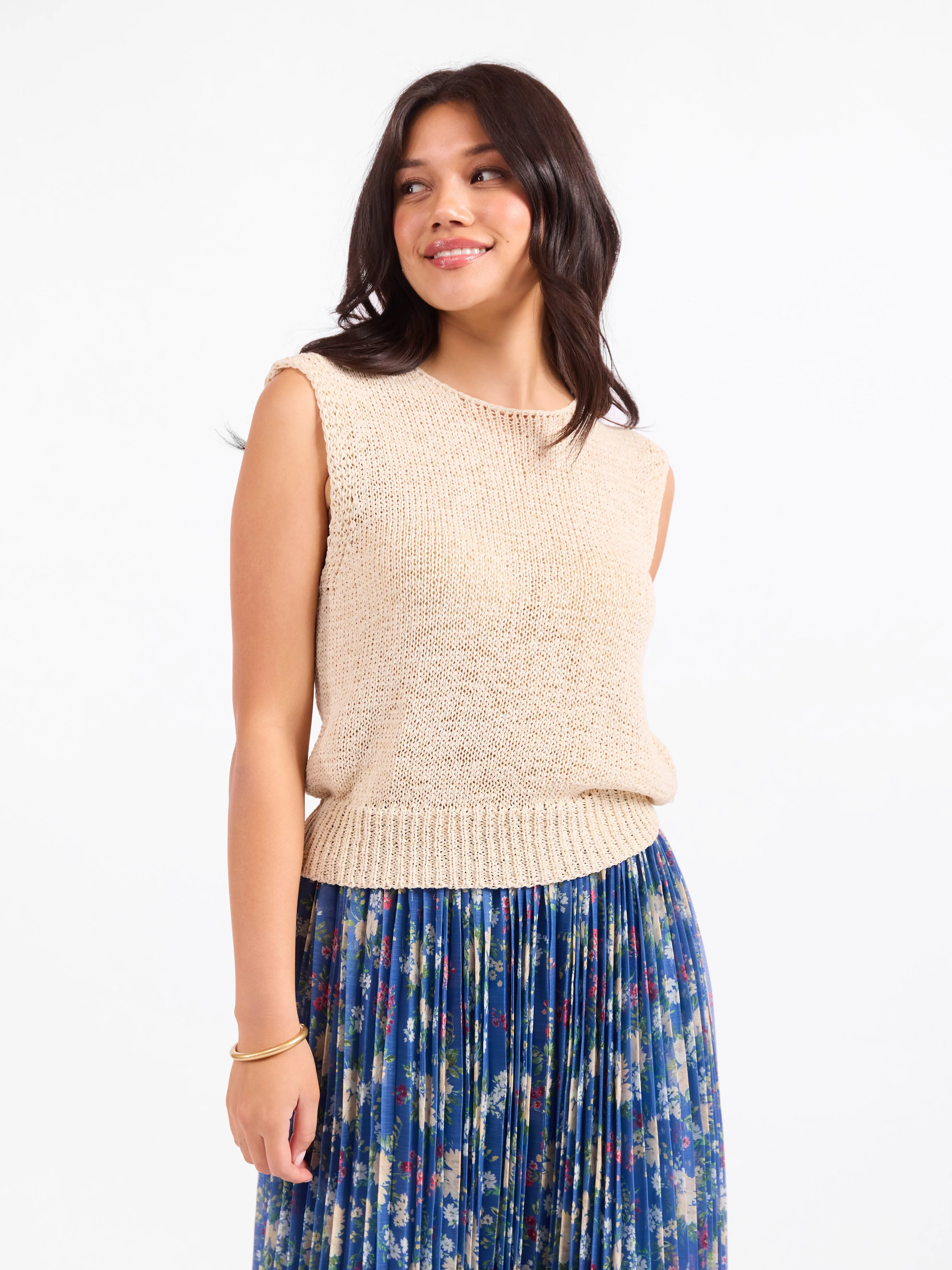 Warm Gesture Sweater Vest sold by Sadie & Sage product image thumbnail 2