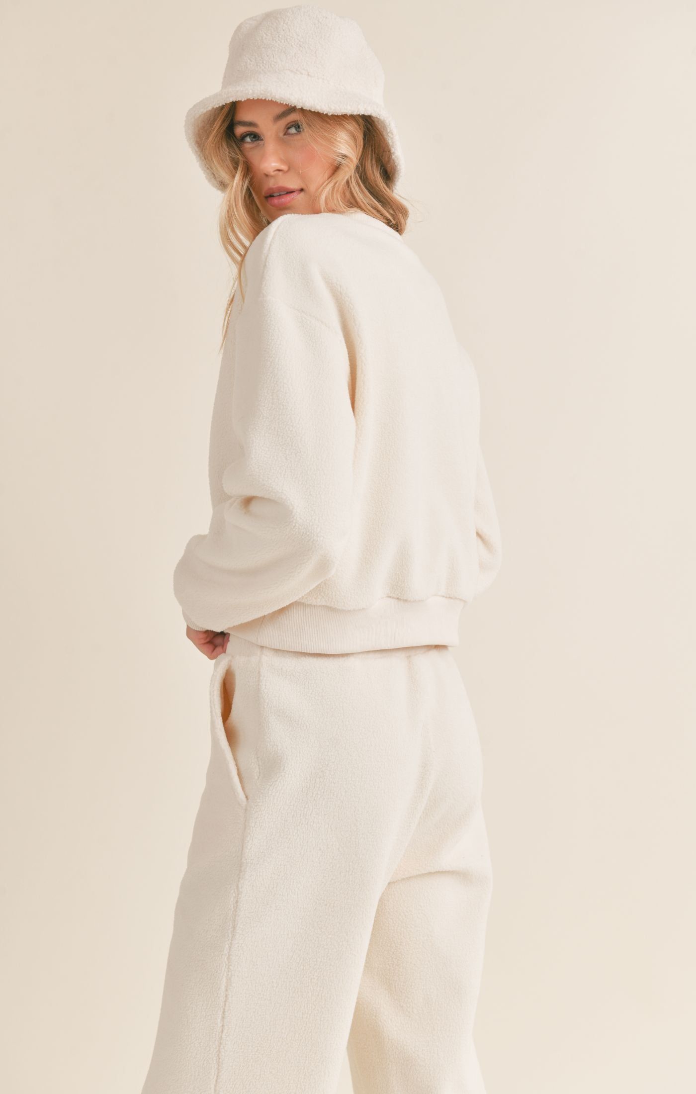 Chilly Nights Fleece Crewneck sold by Sadie & Sage product image thumbnail 4