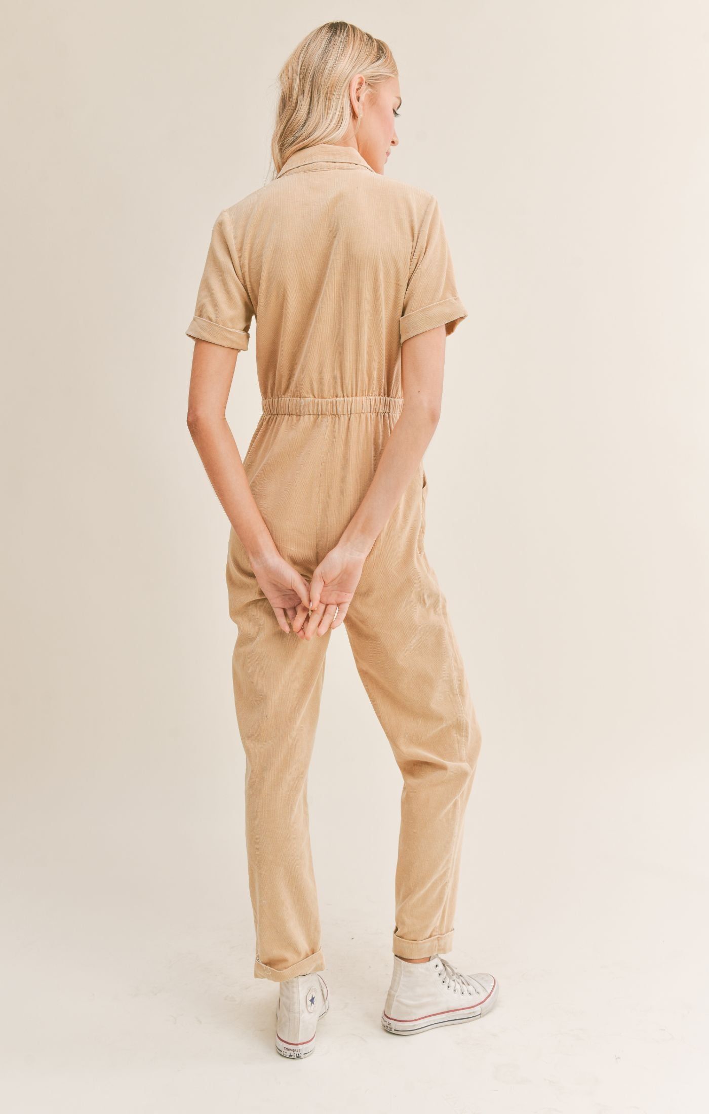 Forever Young Corduroy Jumpsuit sold by Sadie & Sage product image thumbnail 2