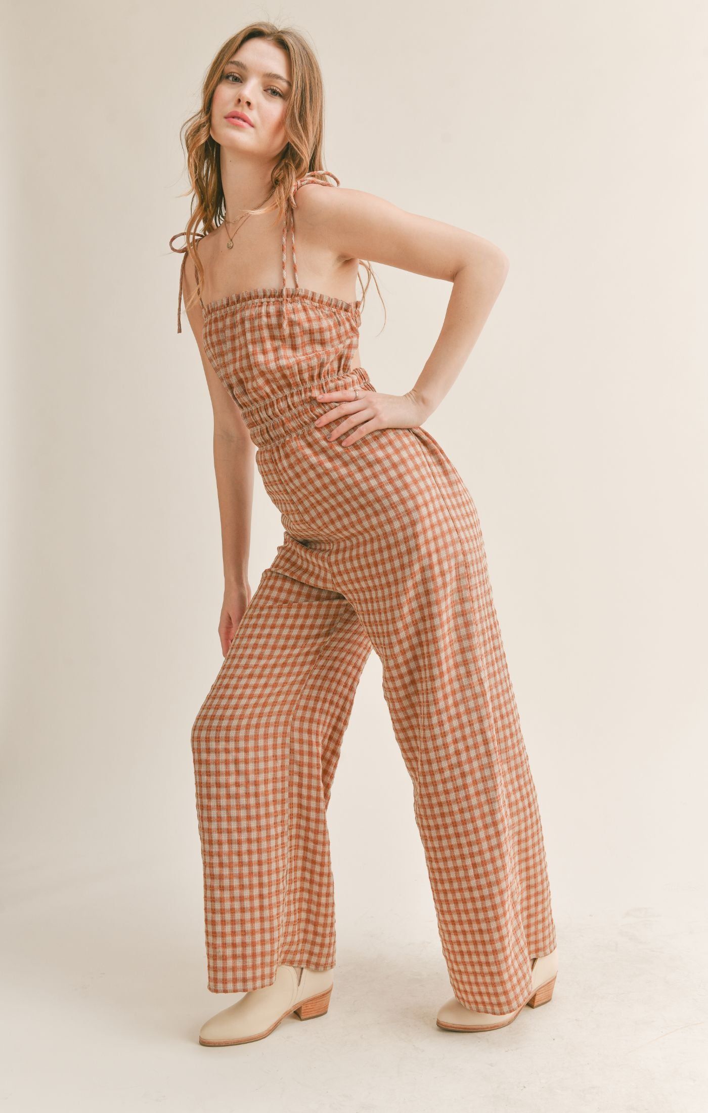 Fall Is Here Jumpsuit sold by Sadie & Sage product image thumbnail 4