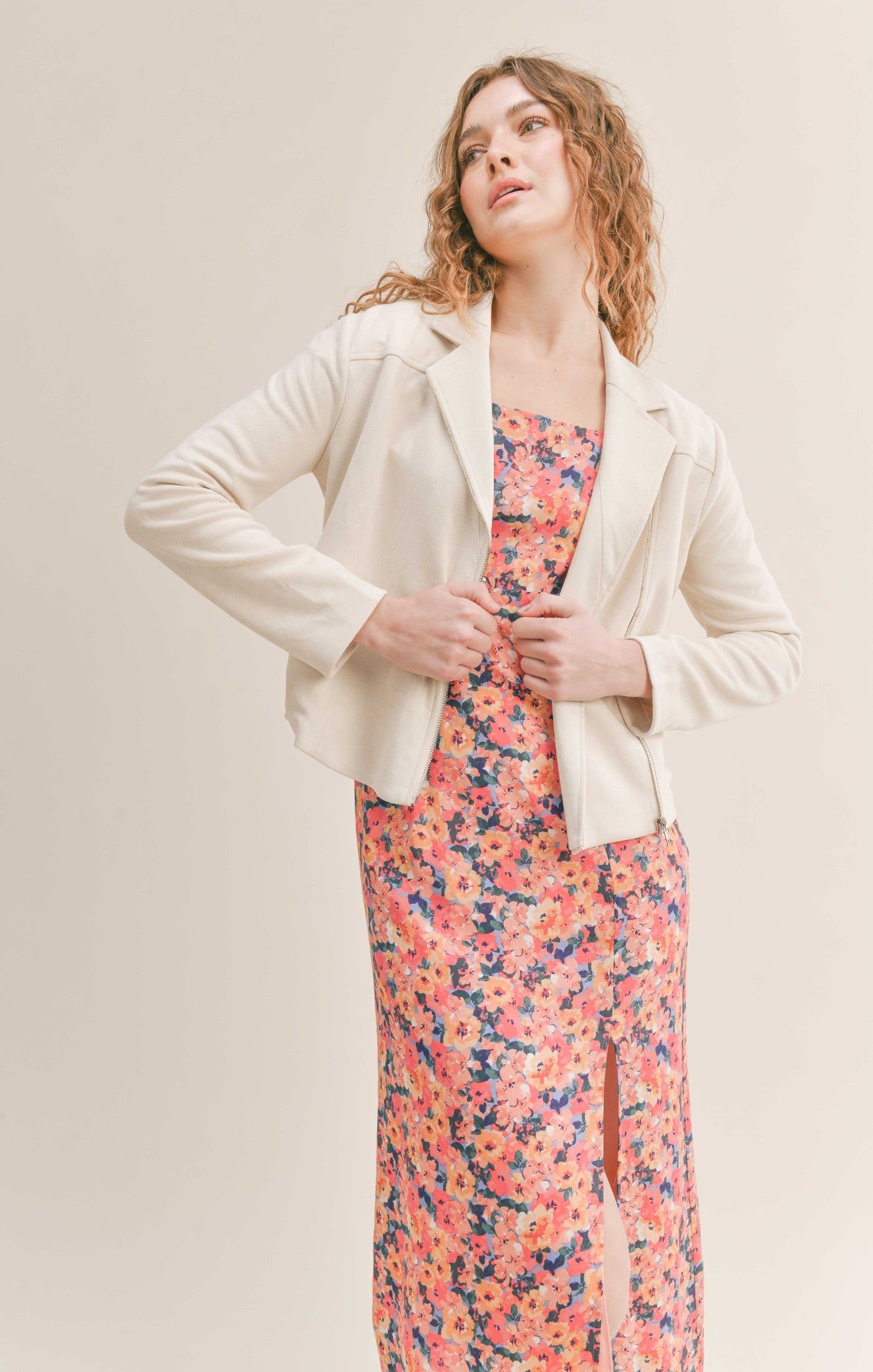 Candlelit Suede Jacket sold by Sadie & Sage product image thumbnail 3