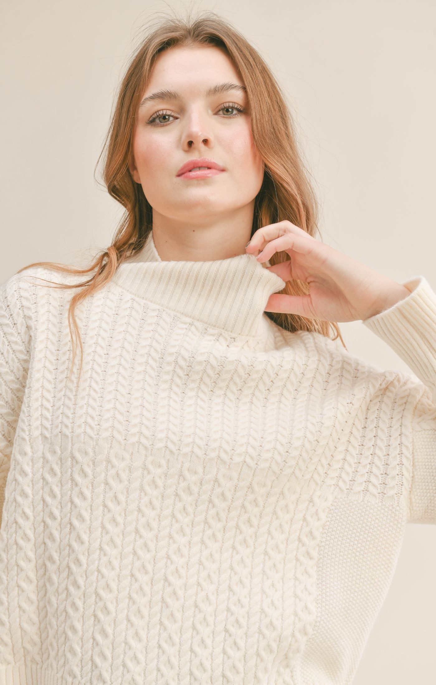 Liss Turtleneck Sweater sold by Sadie & Sage product image thumbnail 3
