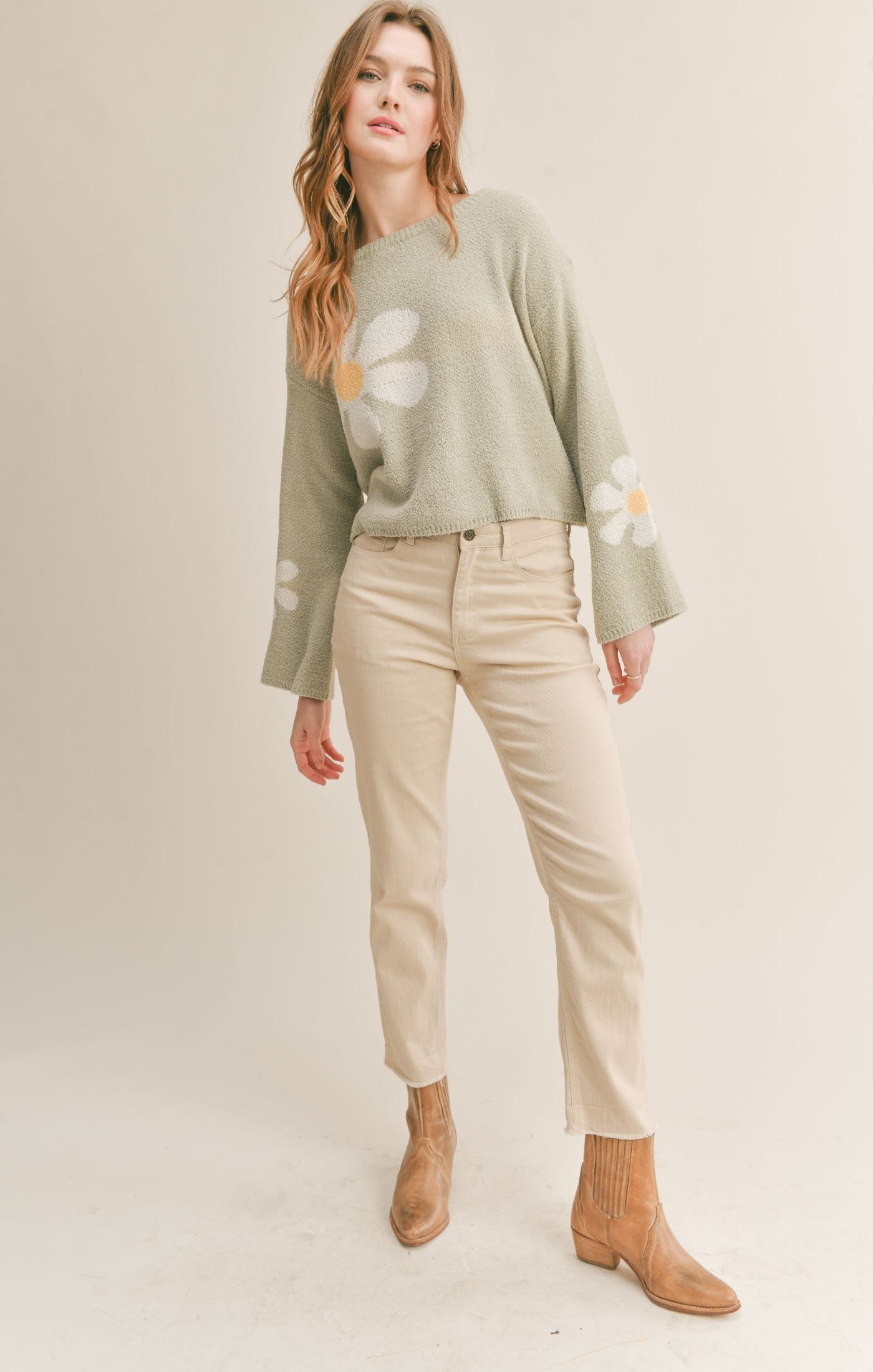 Flower Market Sweater sold by Sadie & Sage