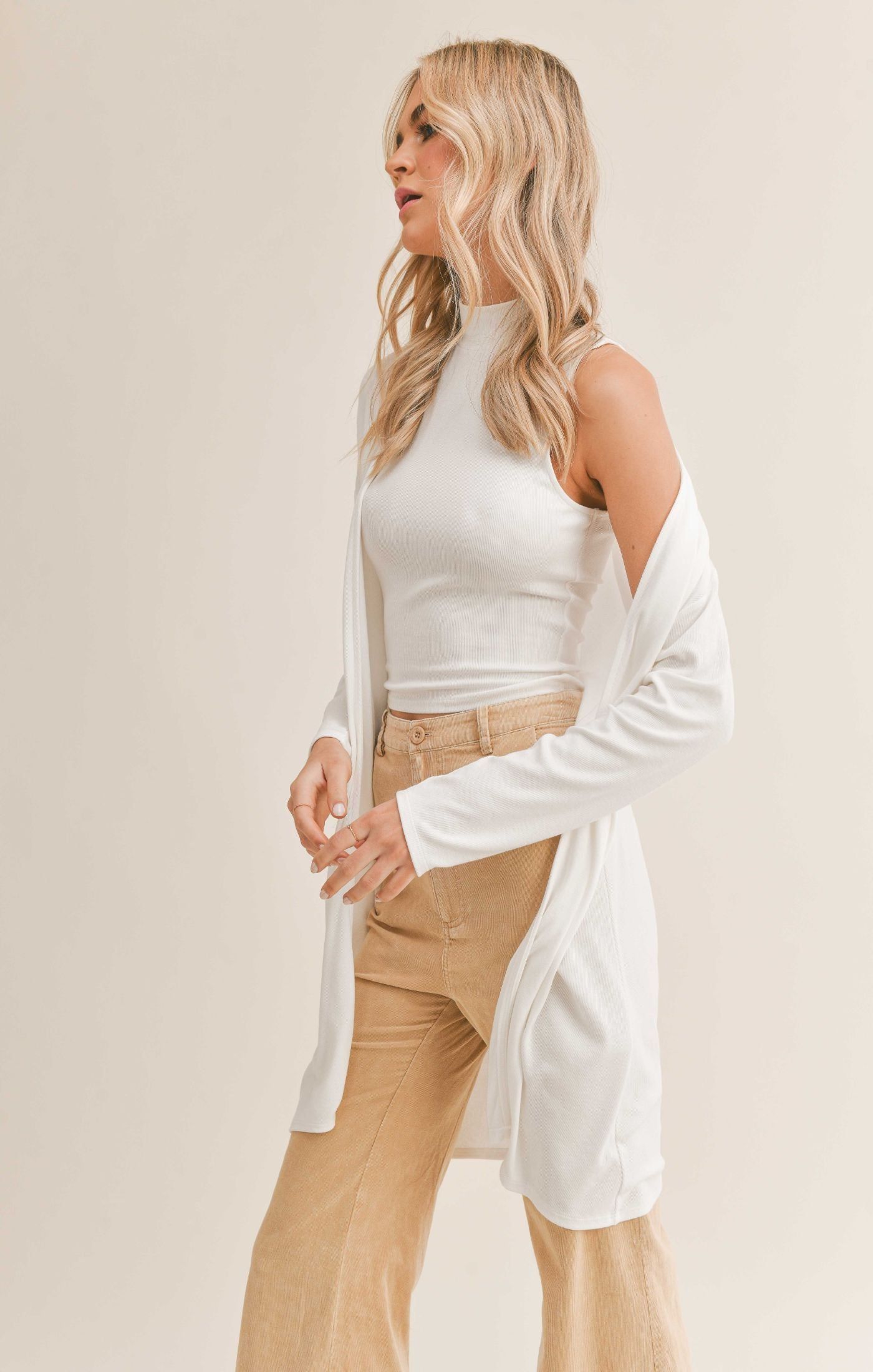 Marshmallow Cardigan sold by Sadie & Sage product image thumbnail 3