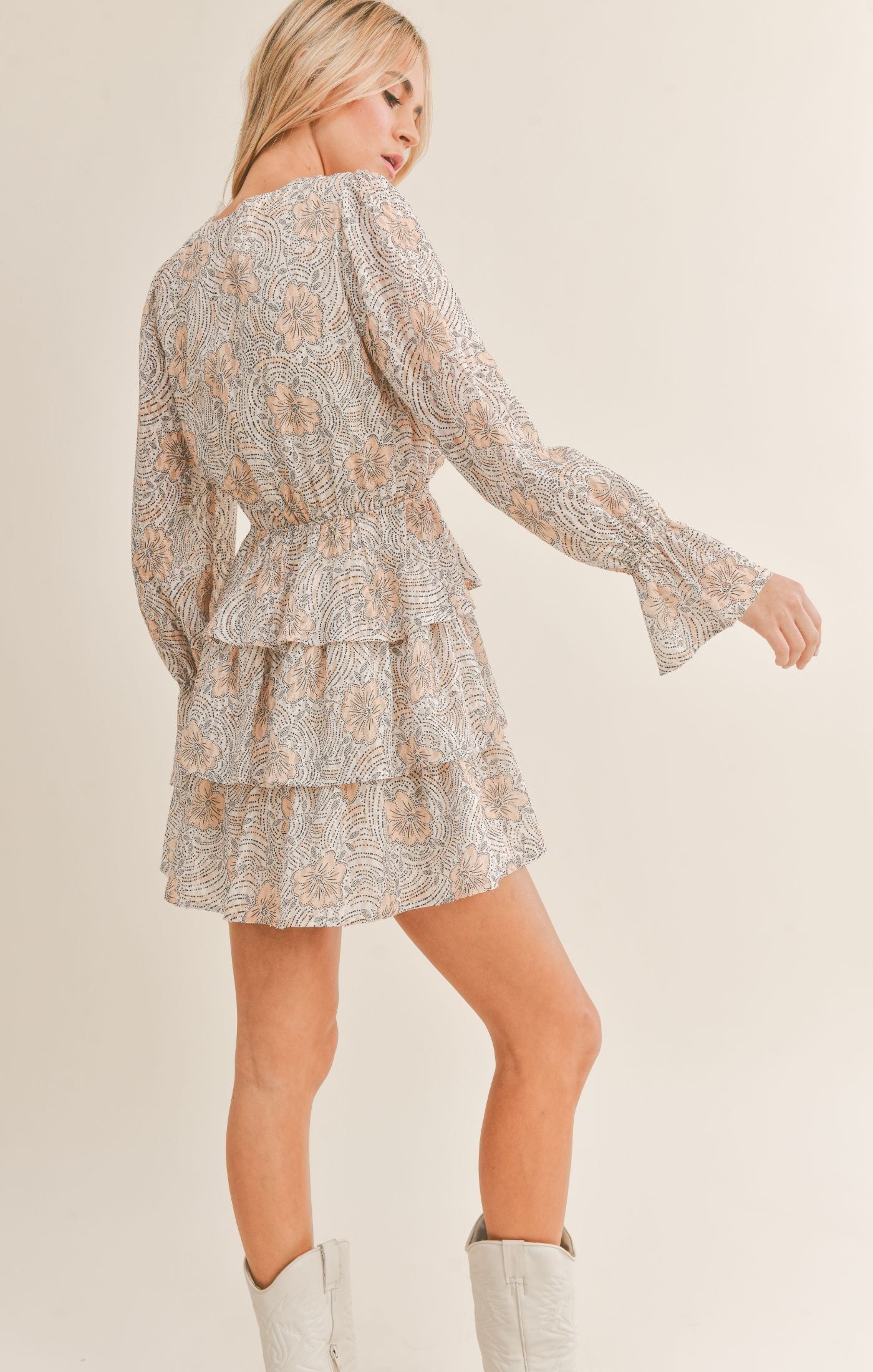 Golden Girl Mini Dress sold by Sadie & Sage product image thumbnail 2