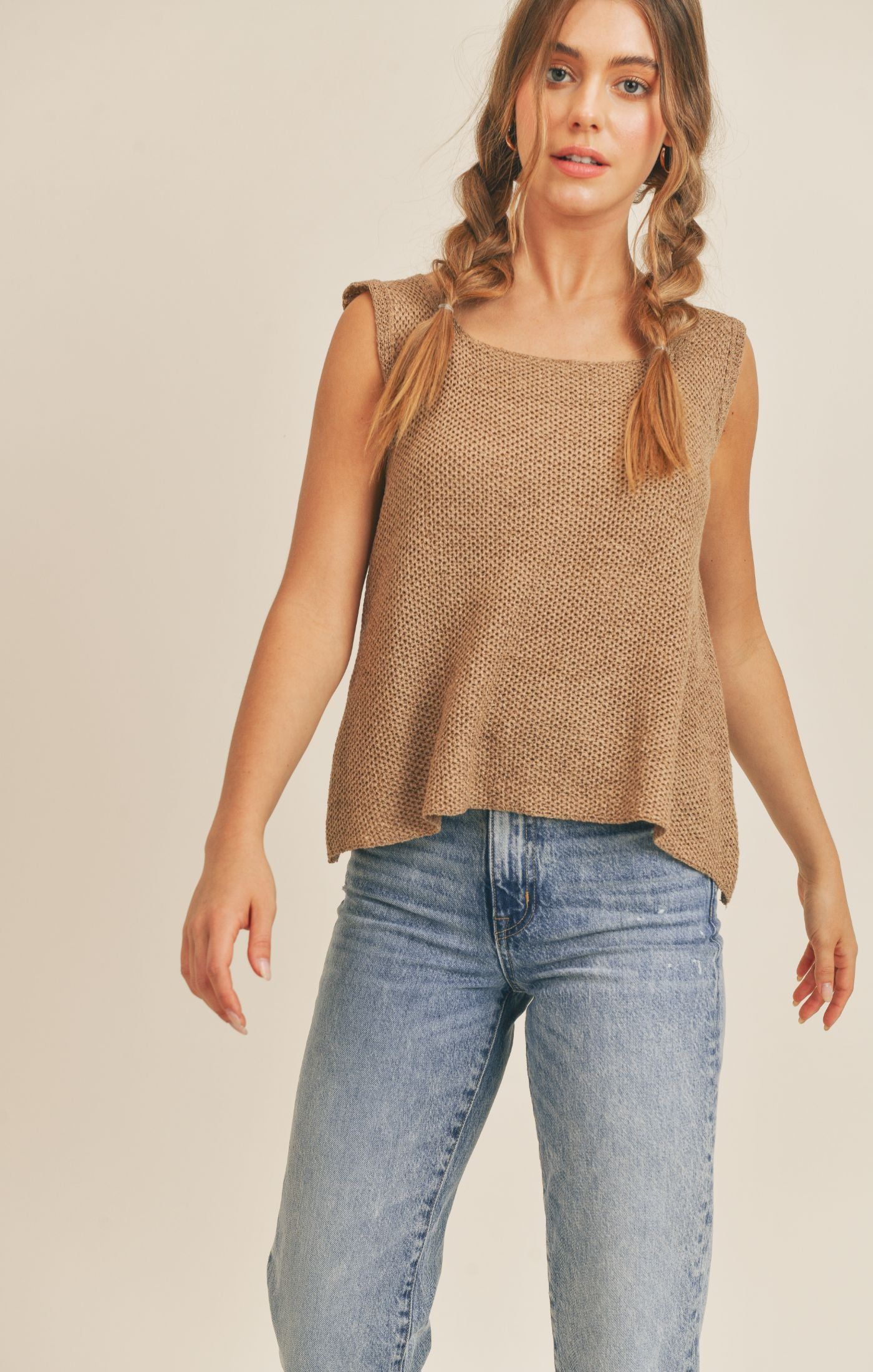 Easy Evening Sweater Tank sold by Sadie & Sage product image thumbnail 3