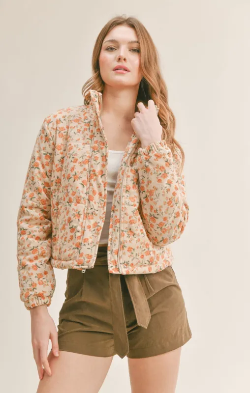 Marigold Fields Corduroy Puffer sold by Sadie & Sage