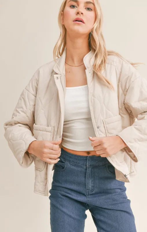 Weekender Quilted Jacket sold by Sadie & Sage