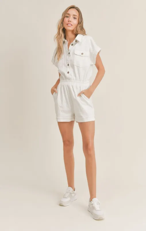 Scenic Life Romper sold by Sadie & Sage