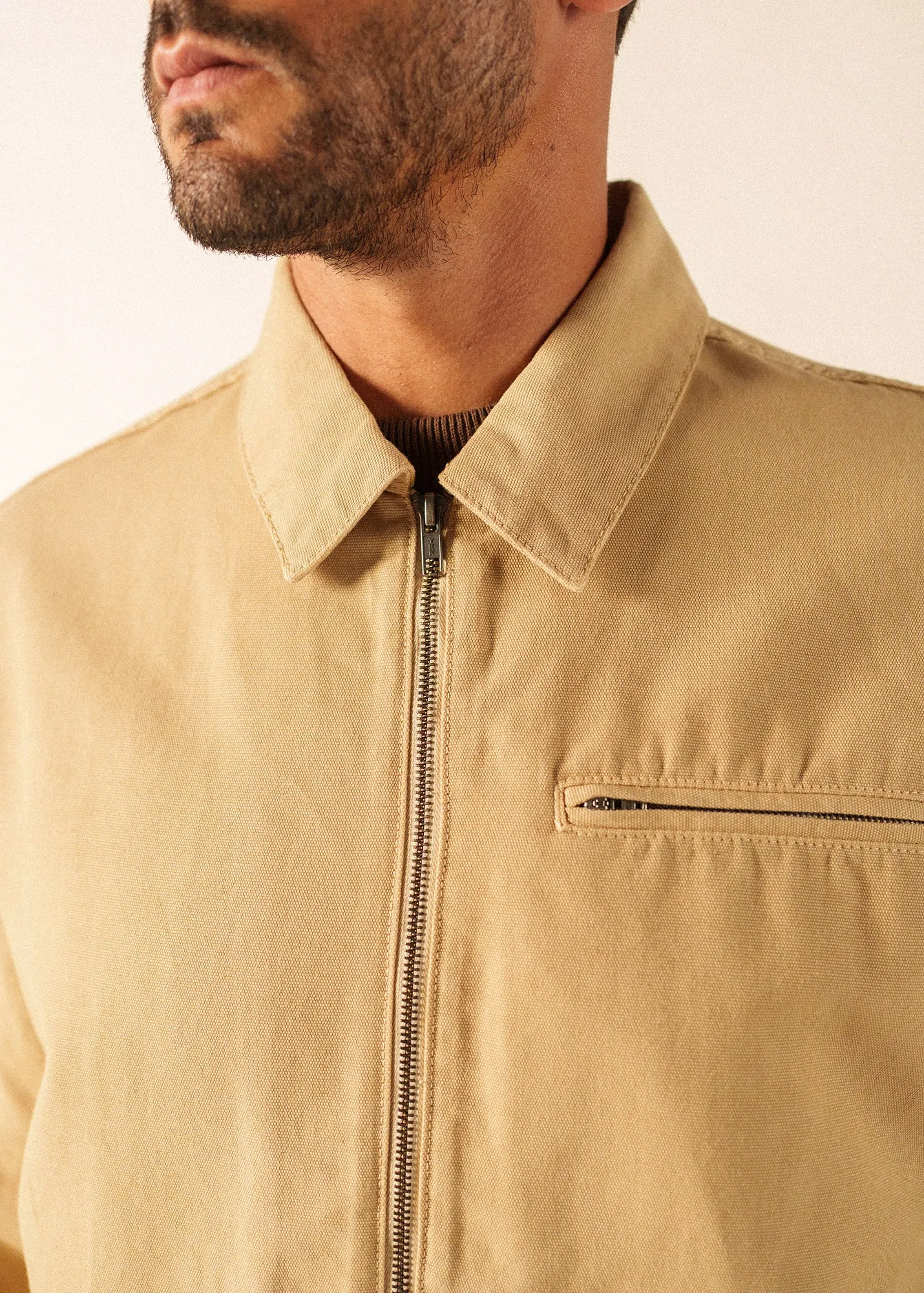 Blouson Zéphyr (TOILE) sold by Saint James product image thumbnail 4