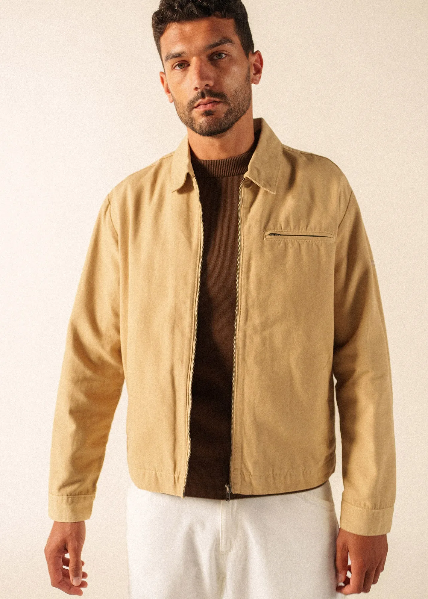 Blouson Zéphyr (TOILE) sold by Saint James product image thumbnail 3