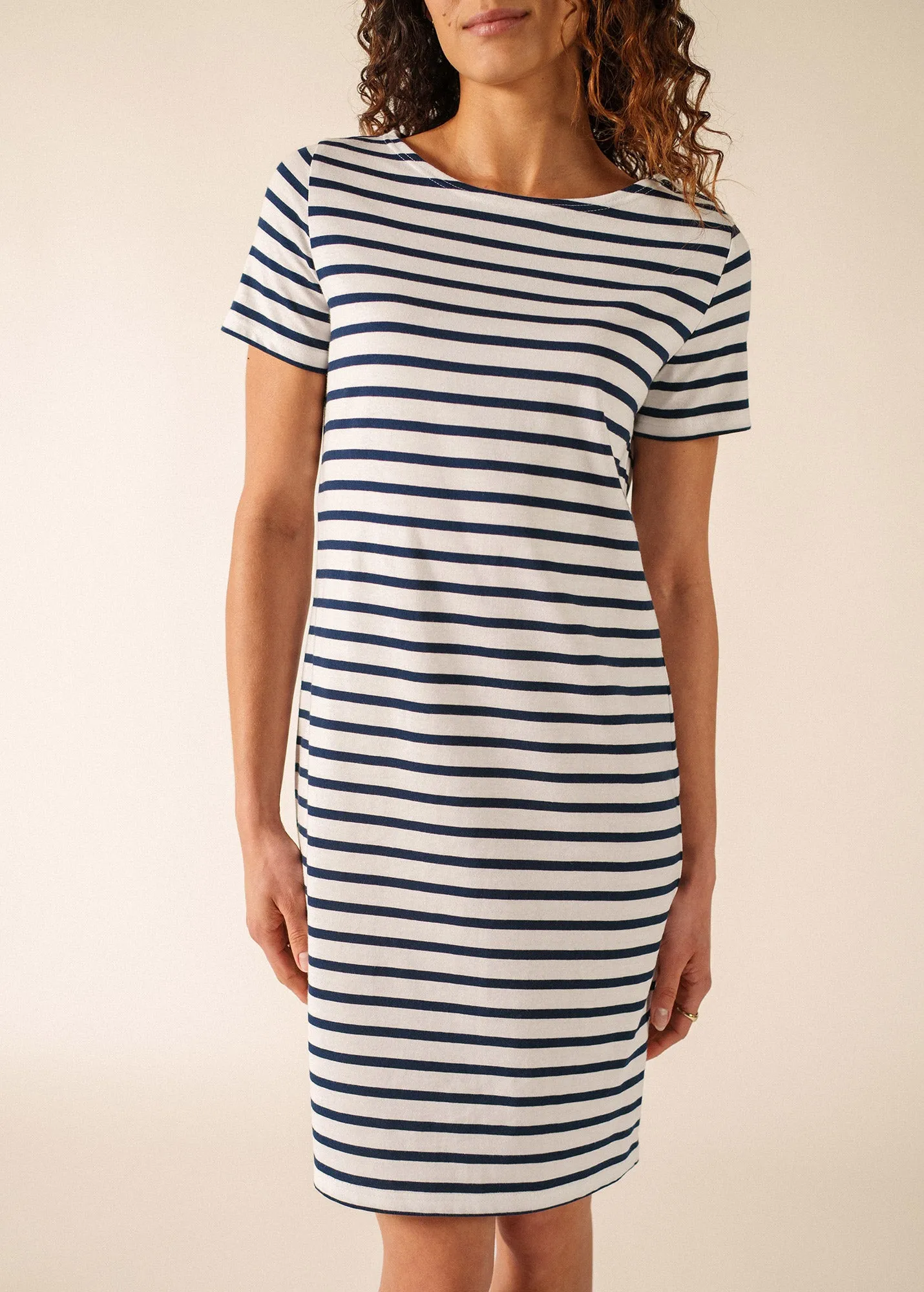 Robe Villefranche (NEIGE/MARINE) sold by Saint James product image thumbnail 3