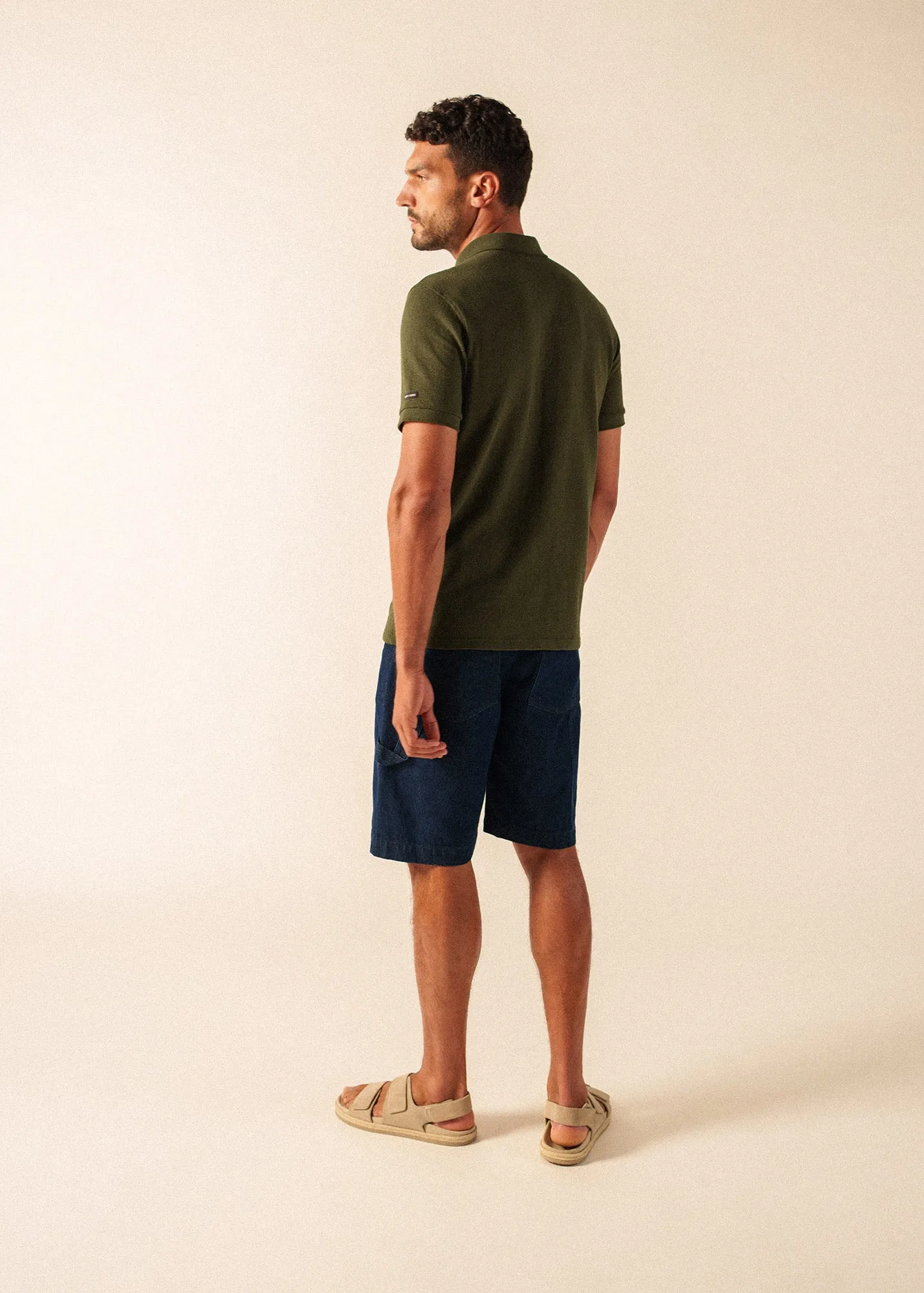 Polo Ruben (ALGUE FONCE) sold by Saint James product image thumbnail 2
