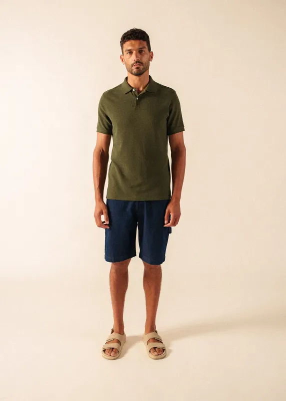 Polo Ruben (ALGUE FONCE) made by Saint James