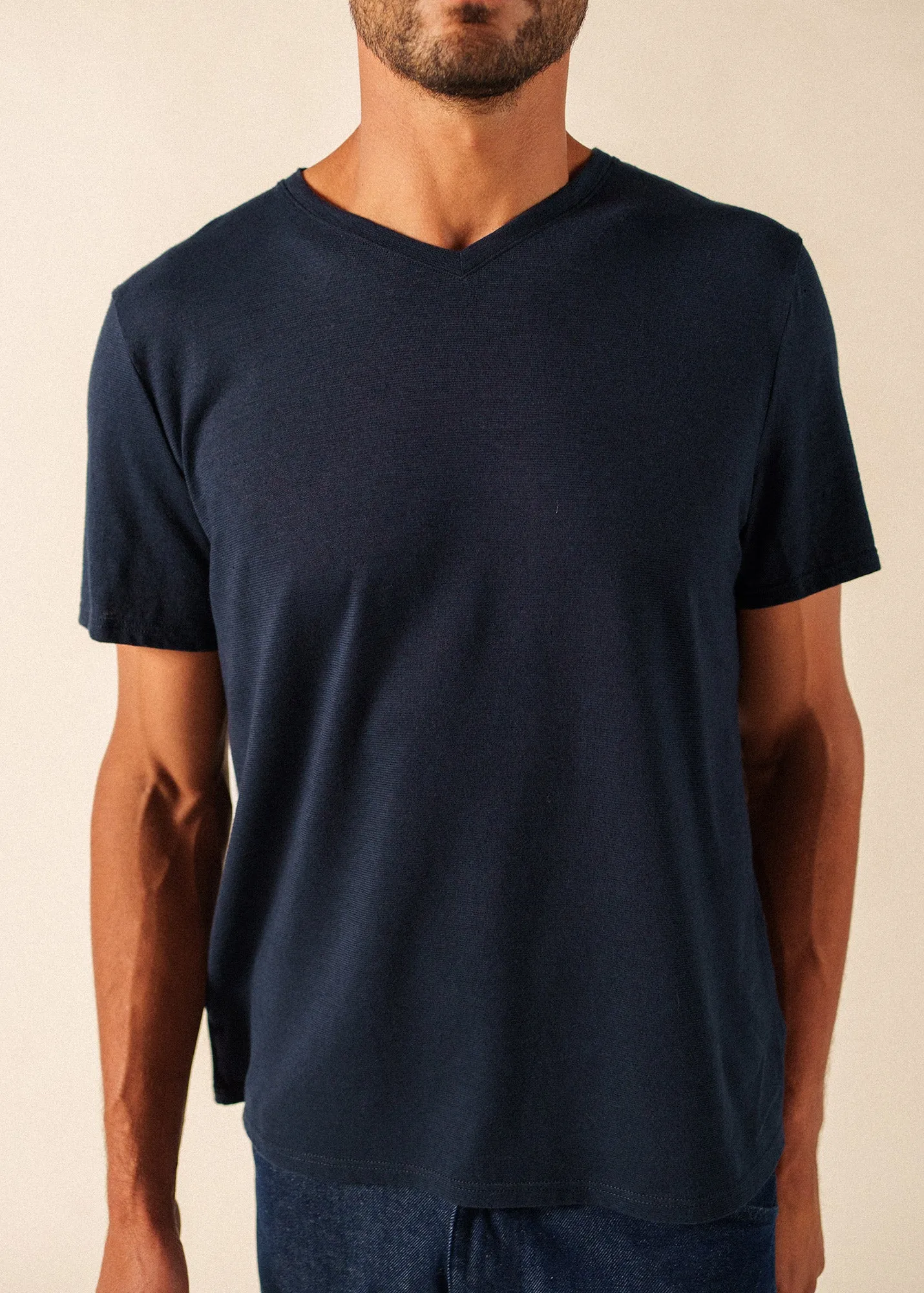T-shirt Roubaix (MARINE) sold by Saint James product image thumbnail 4
