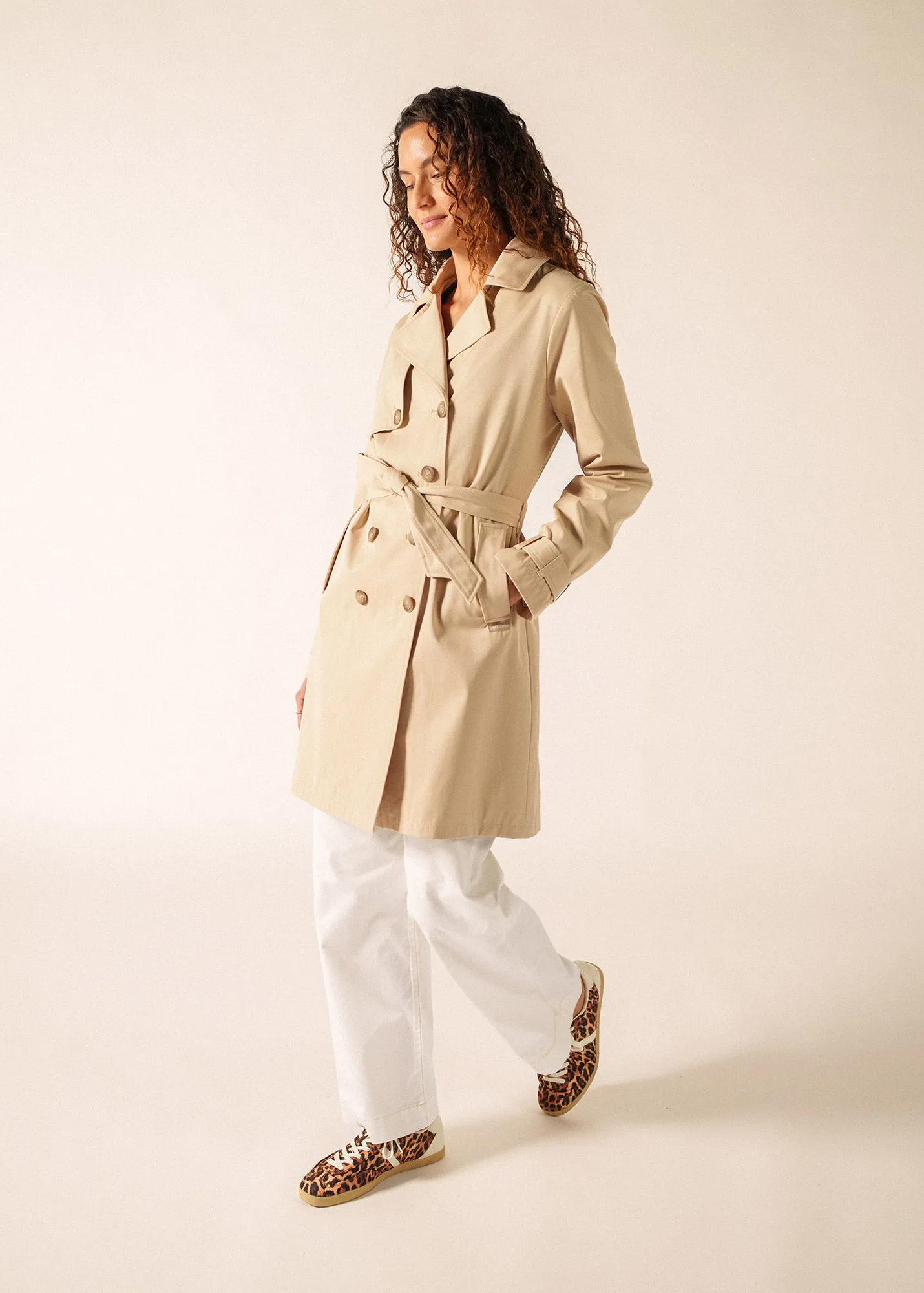 Trench Ste Honorine (BEIGE) sold by Saint James