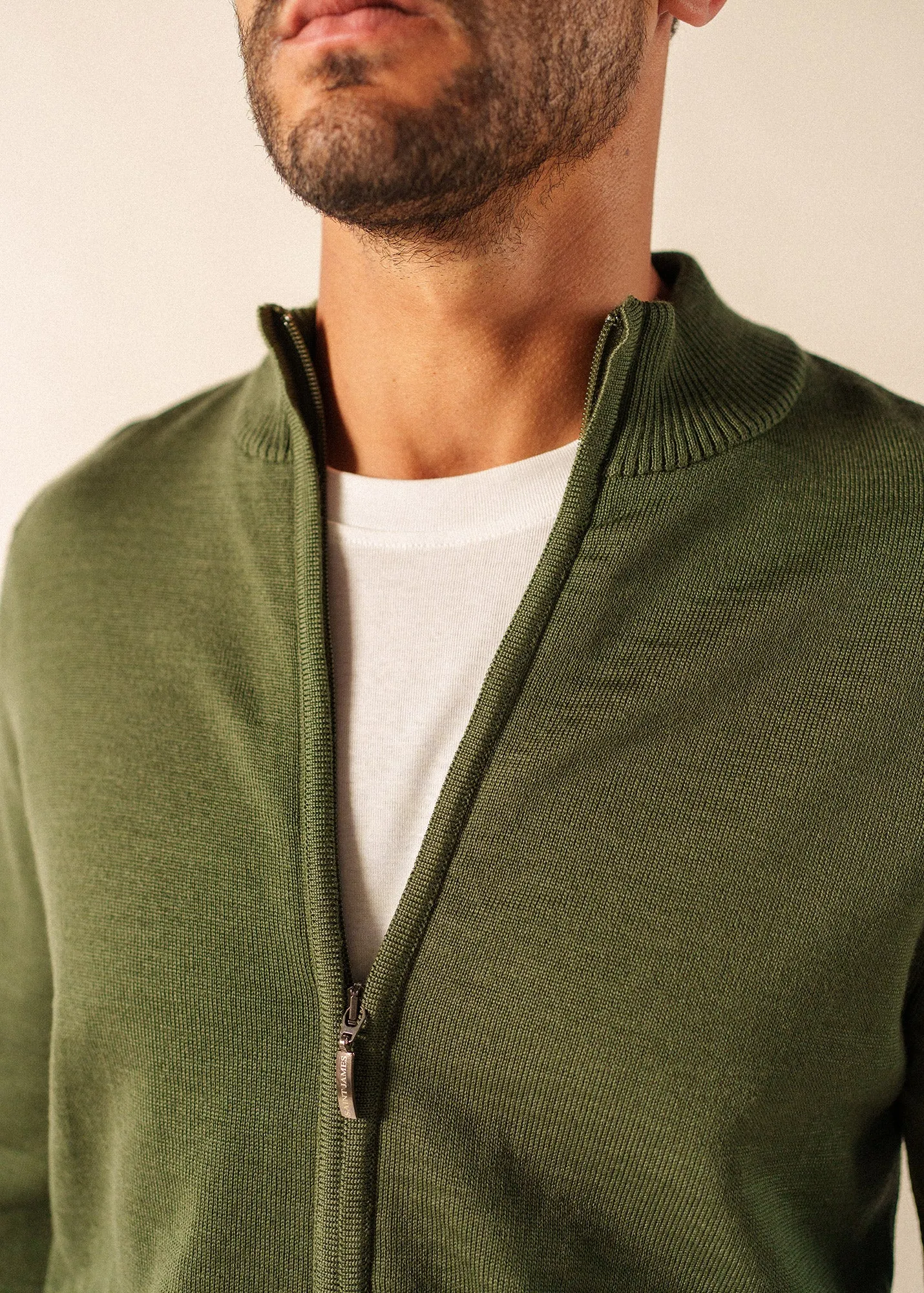 Gilet Colorado (ALGUE/OIL) sold by Saint James product image thumbnail 4