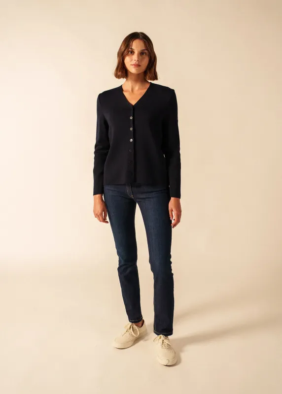Gilet Brévands (NAVY) made by Saint James