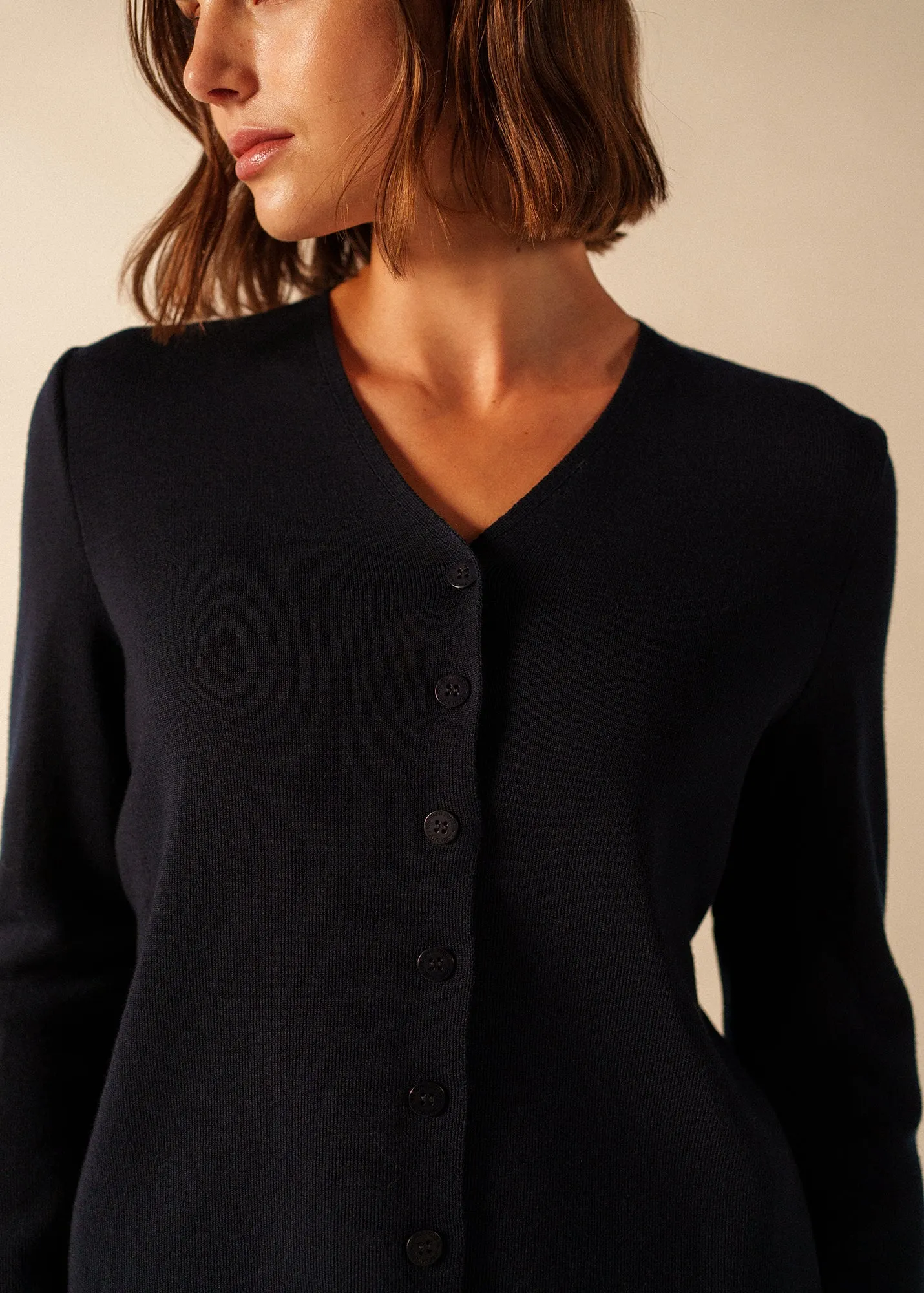 Gilet Brévands (NAVY) sold by Saint James product image thumbnail 4