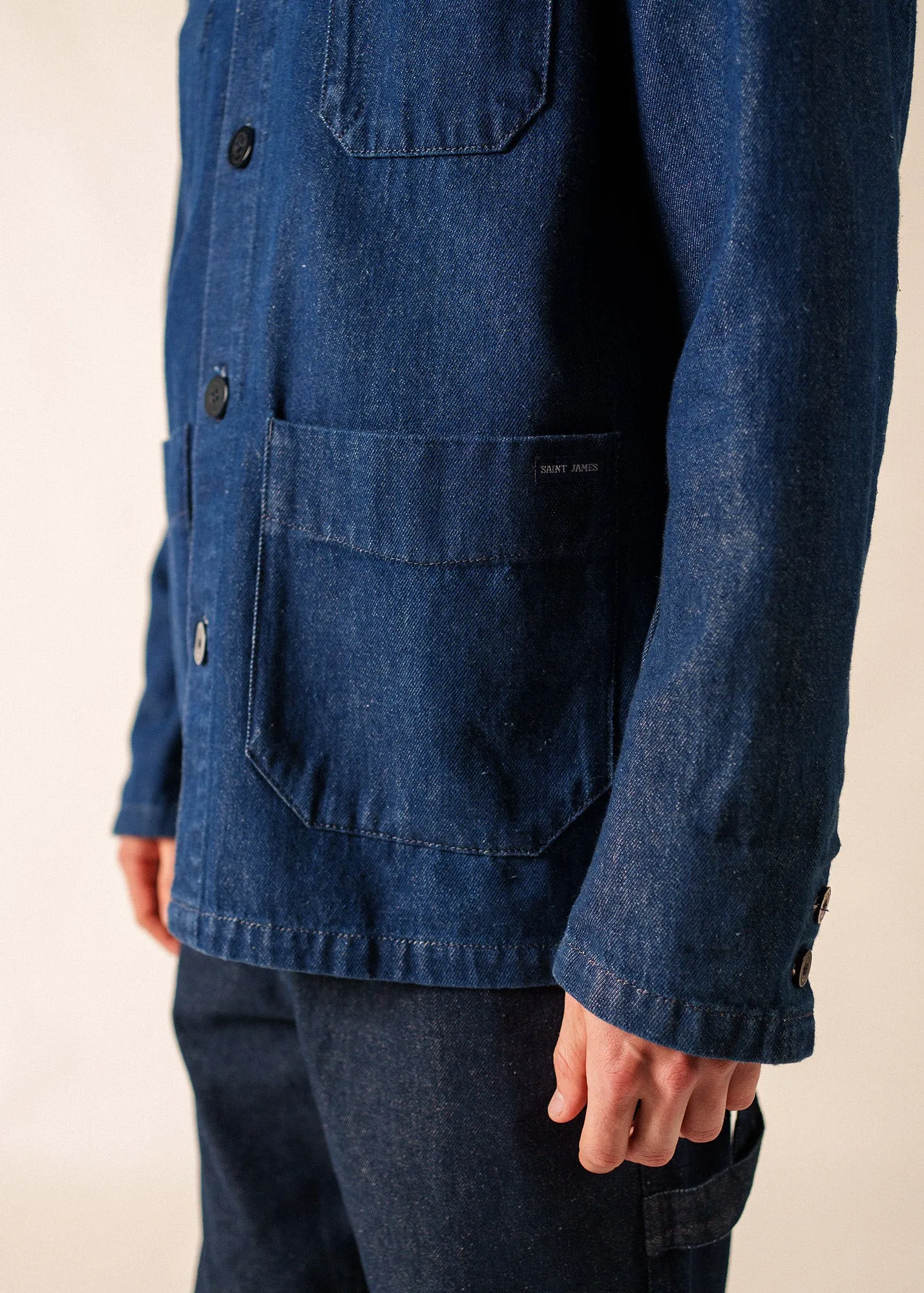 Veste Sirocco (DENIM) sold by Saint James product image thumbnail 5