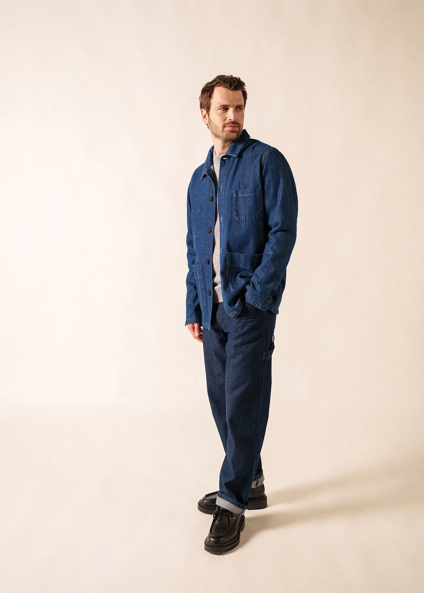 Veste Sirocco (DENIM) sold by Saint James