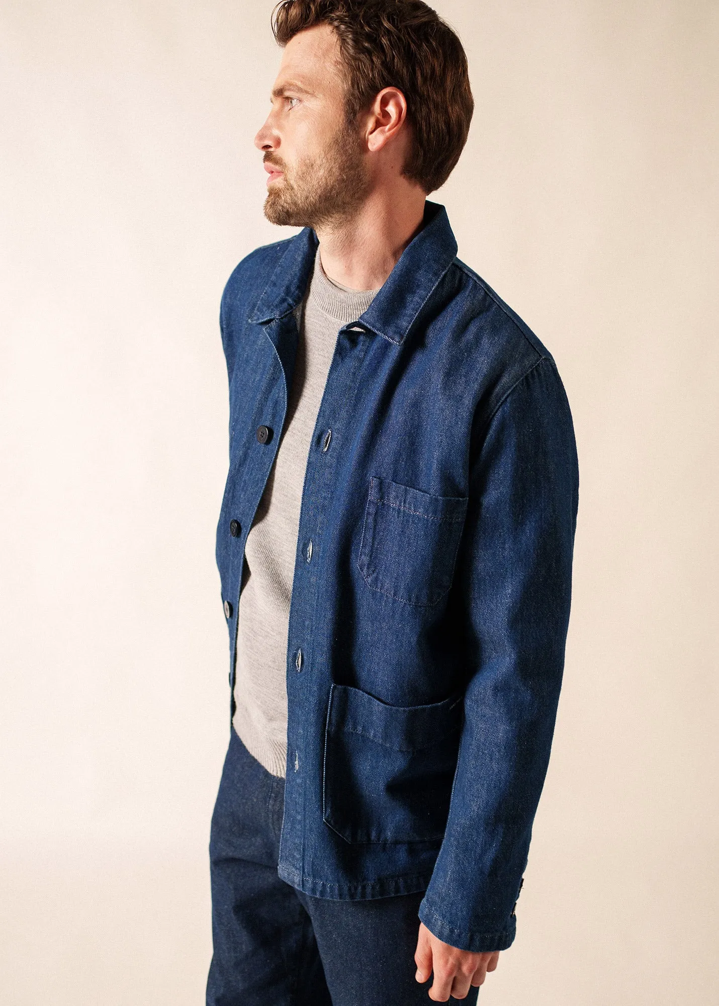 Veste Sirocco (DENIM) sold by Saint James product image thumbnail 3