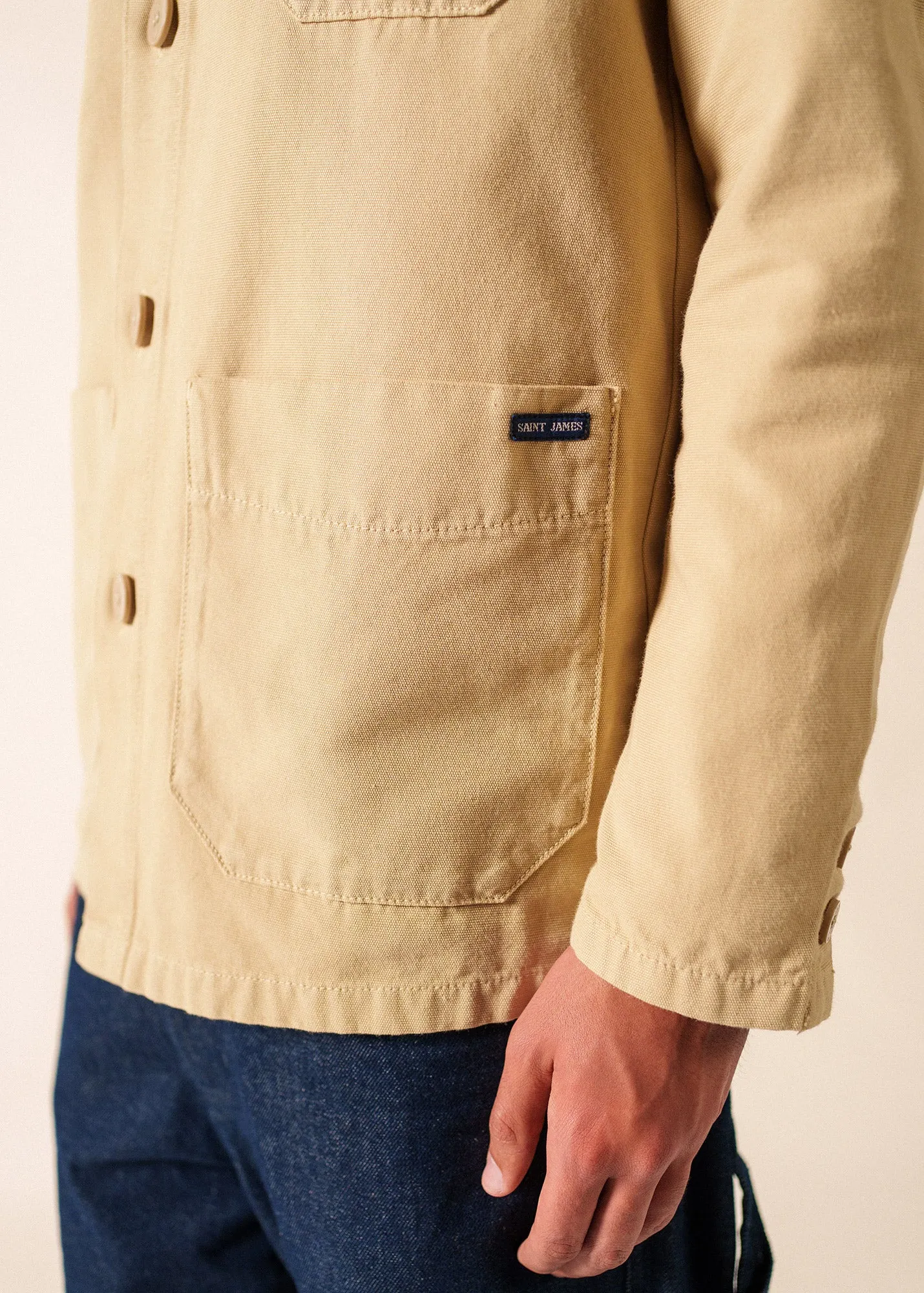 Veste Sirocco (SABLE) sold by Saint James product image thumbnail 5