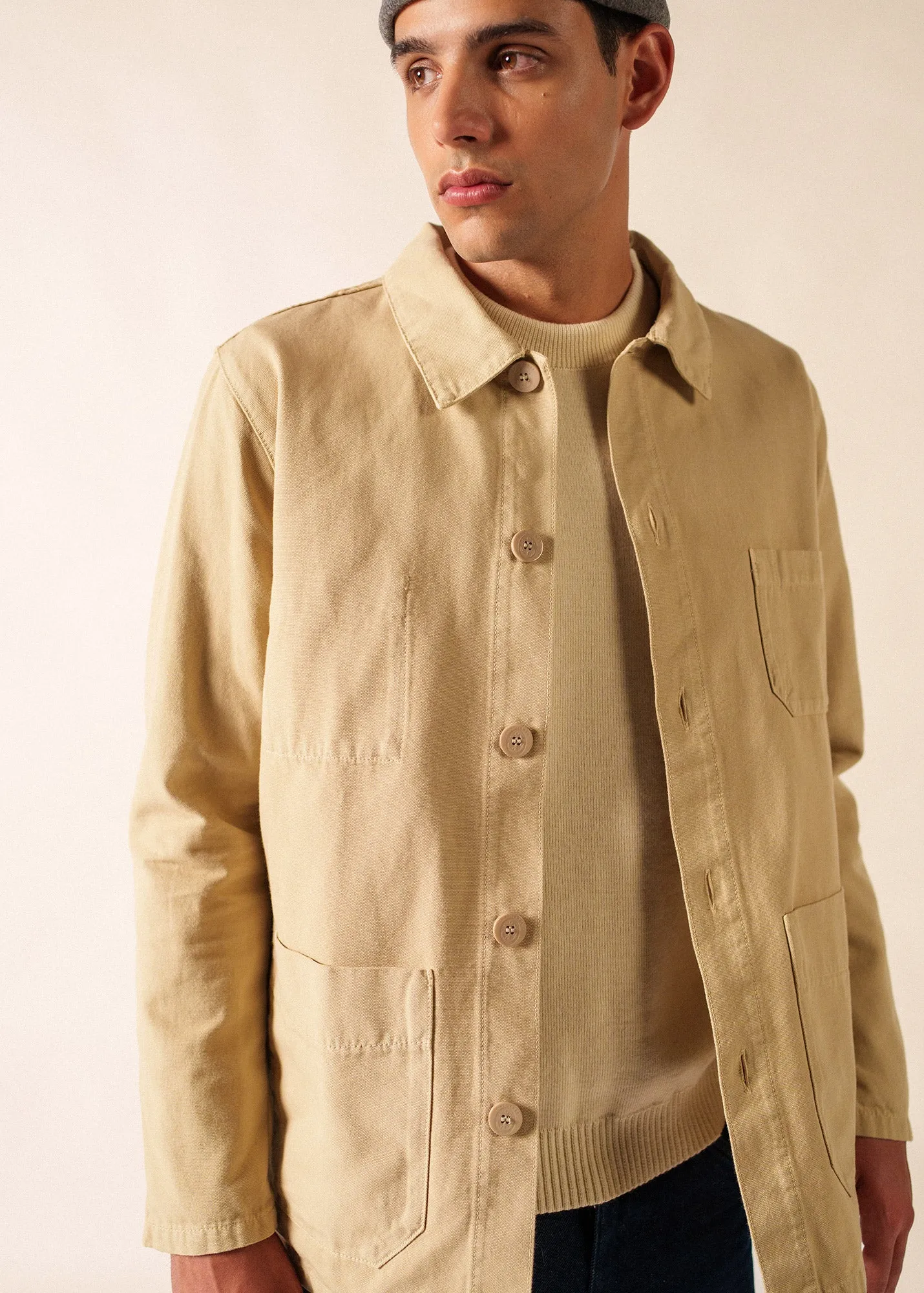 Veste Sirocco (SABLE) sold by Saint James product image thumbnail 3