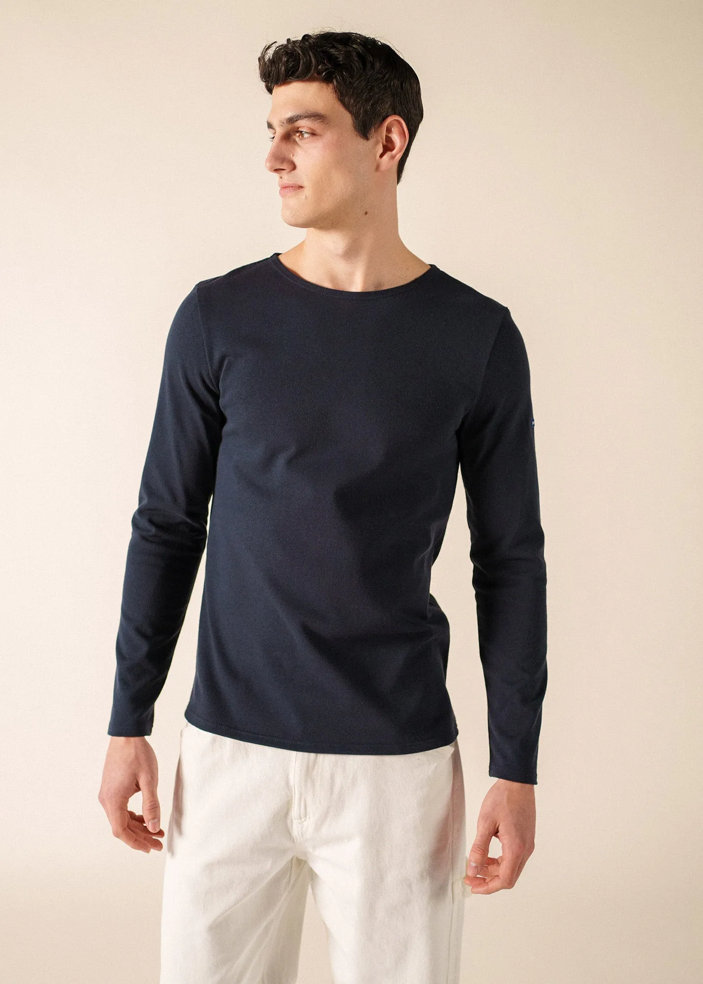 Marinière Méridien coudières (NAVY/ECRU/NAVY) sold by Saint James product image thumbnail 3