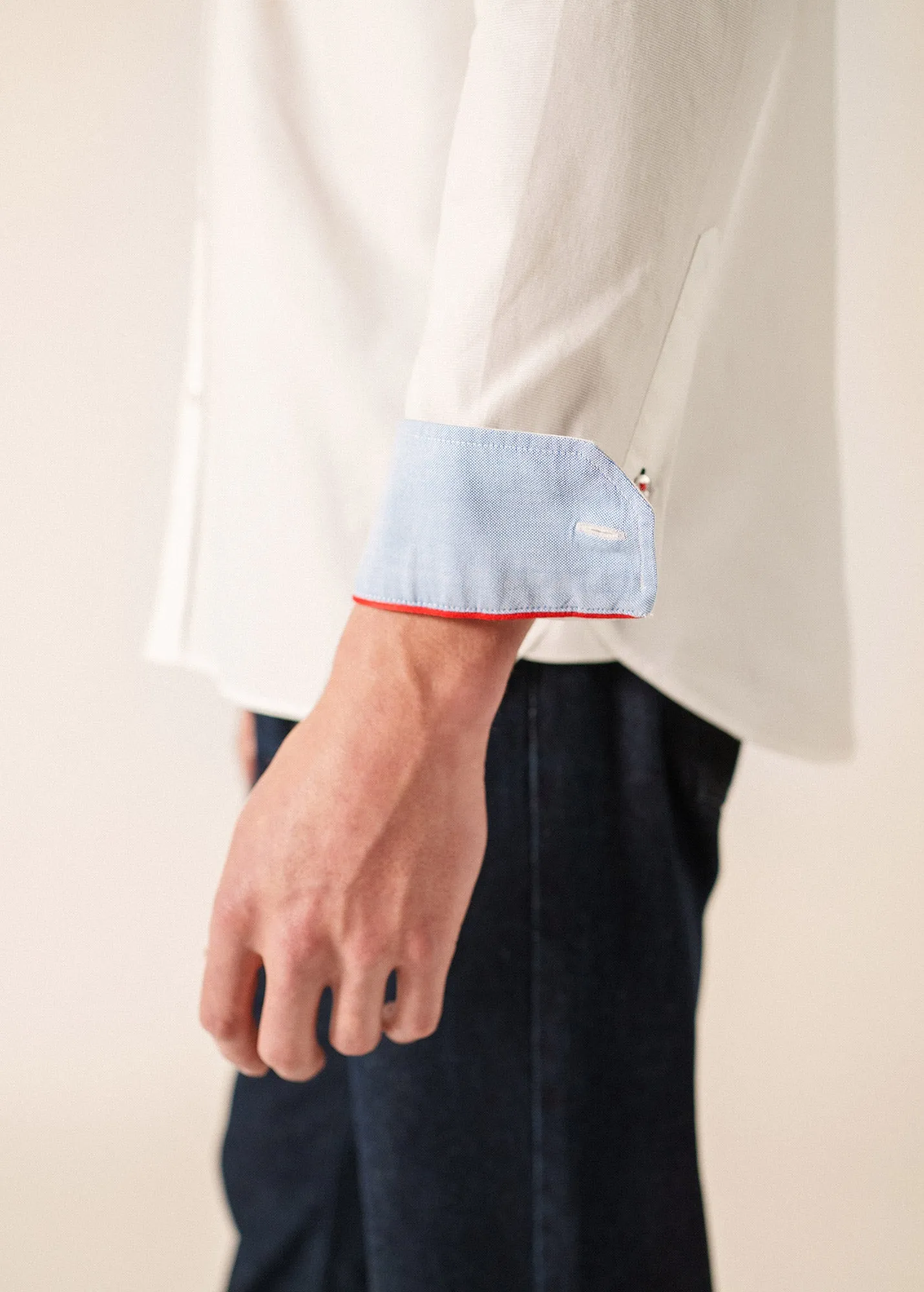 Chemise Oran (BLANC) sold by Saint James product image thumbnail 5