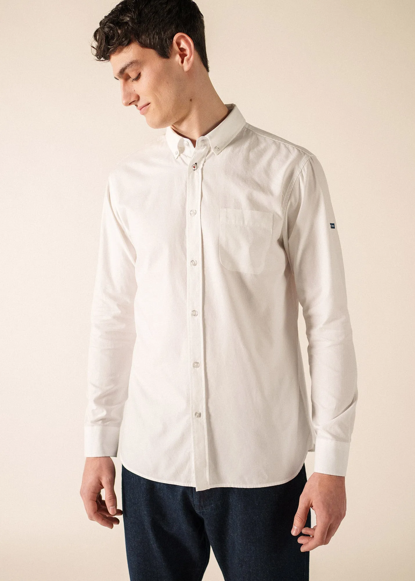 Chemise Oran (BLANC) sold by Saint James product image thumbnail 3