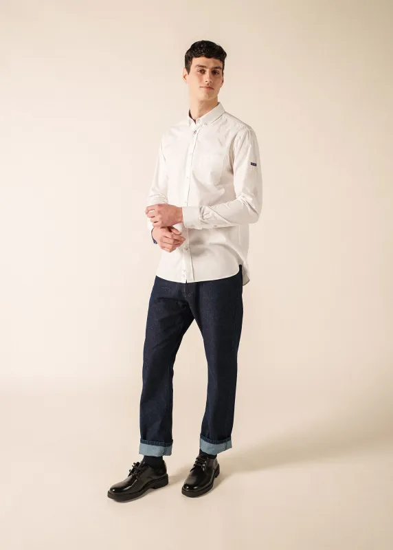 Chemise Oran (BLANC) made by Saint James