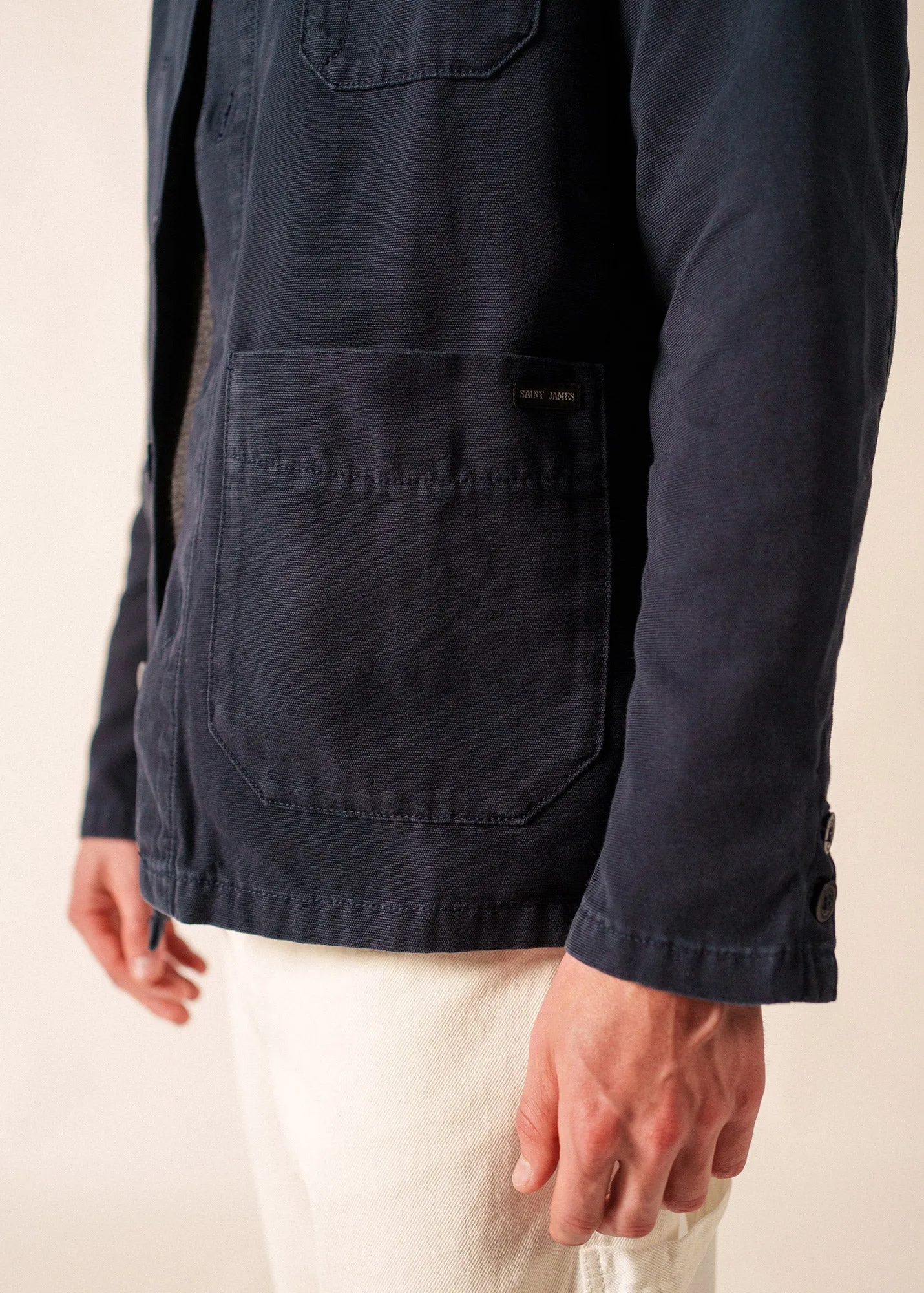Veste Sirocco (MARINE) sold by Saint James product image thumbnail 5