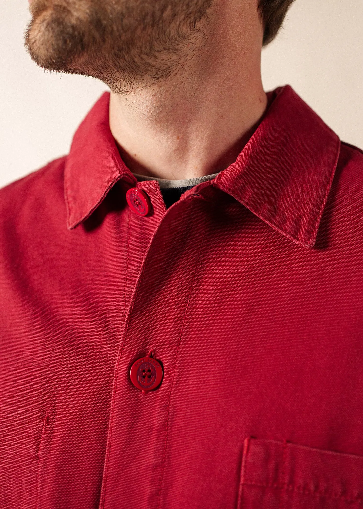 Veste Sirocco (BRIQUE) sold by Saint James product image thumbnail 4