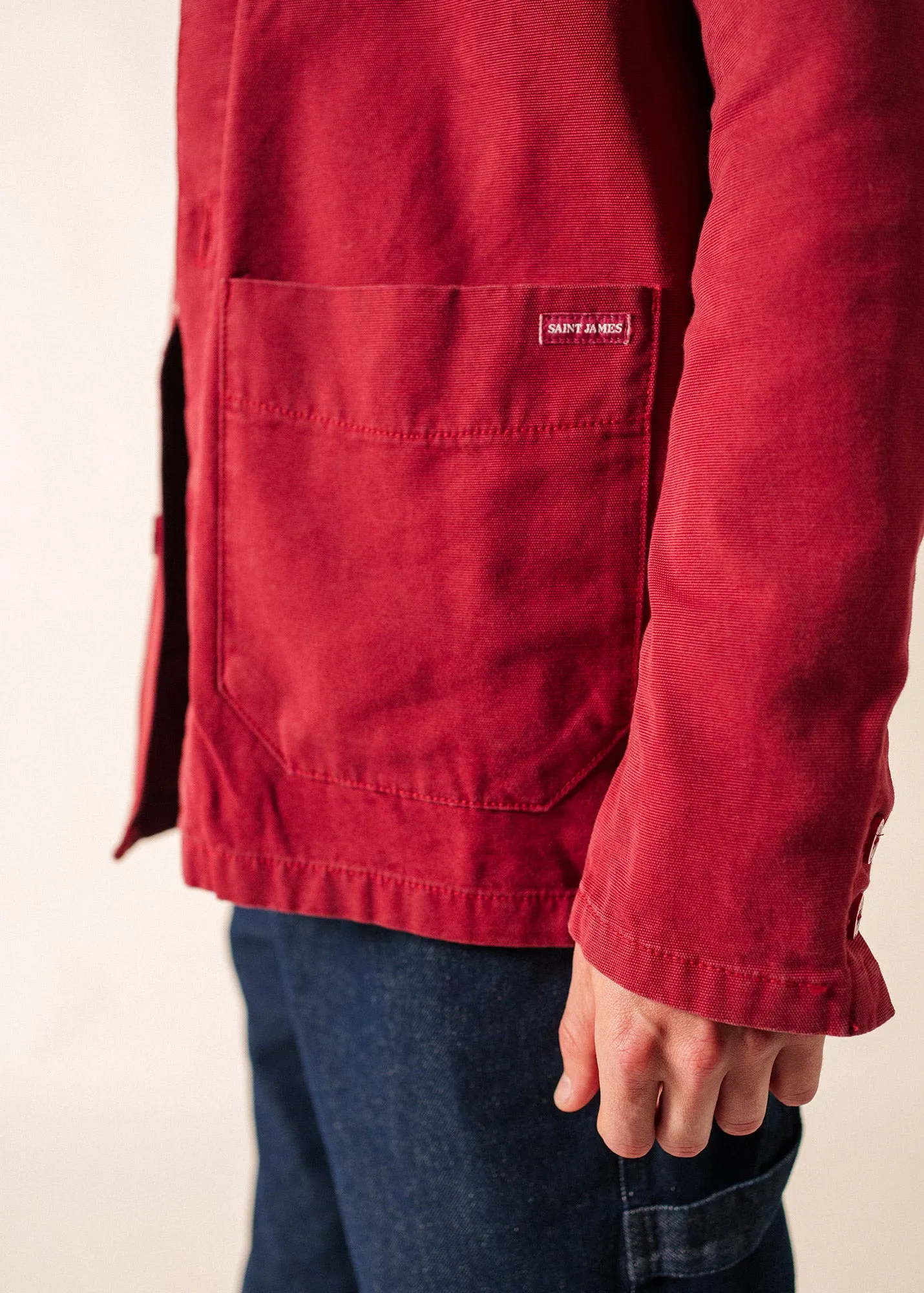 Veste Sirocco (BRIQUE) sold by Saint James product image thumbnail 5