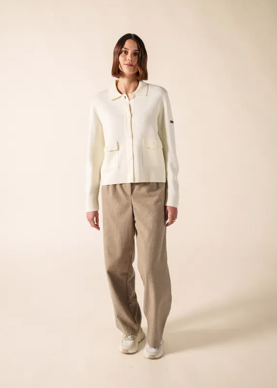 Gilet Isley (ECUME/BEIGE) made by Saint James