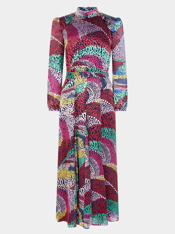 Jacqui B Dress in Jangle sold by SALONI