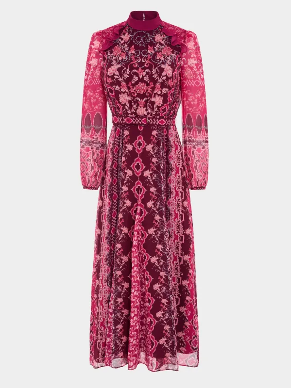 Jacqui B Dress in Cornice Flora sold by SALONI