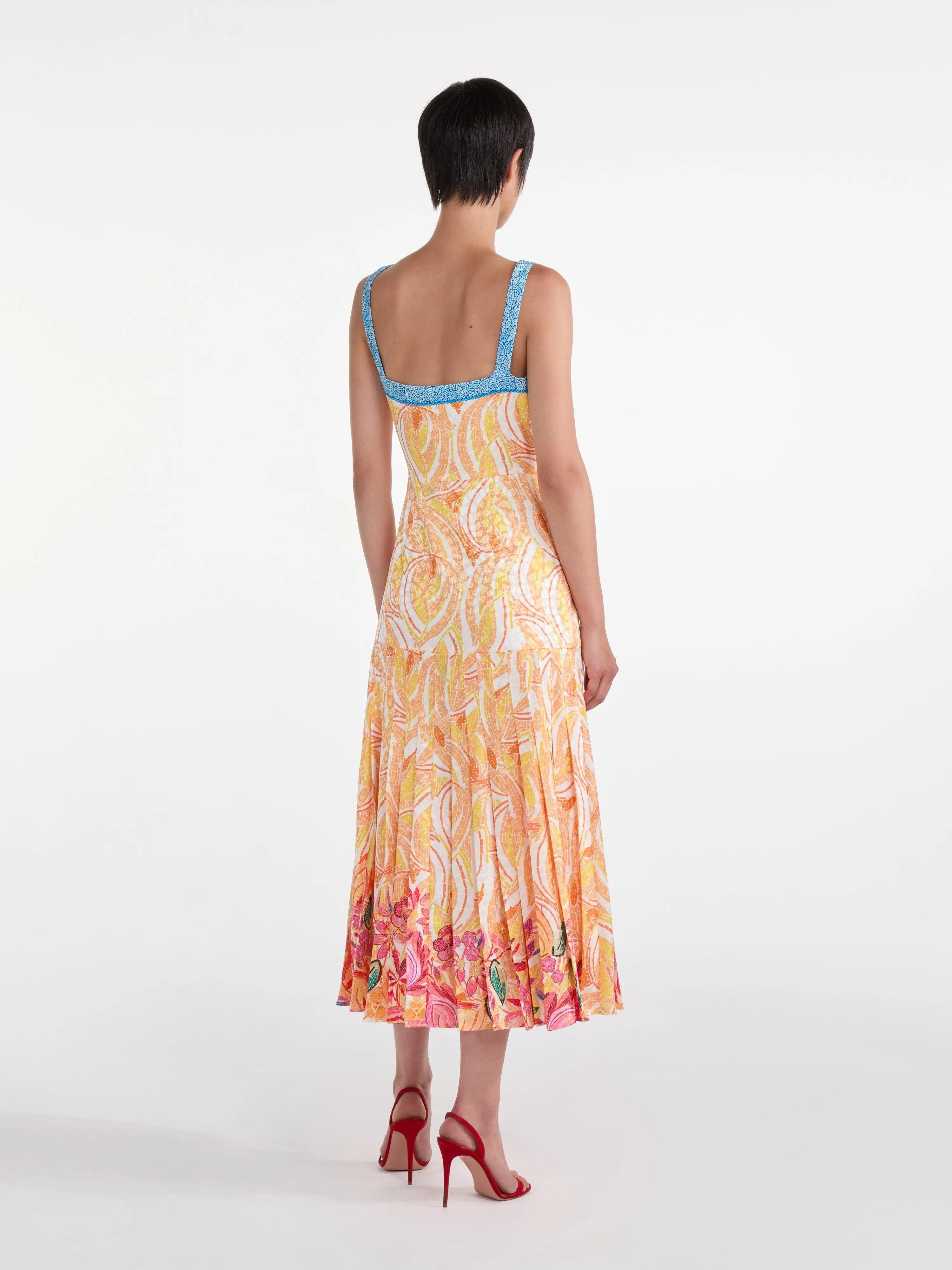 Karen Dress in Mosaic Garden sold by SALONI product image thumbnail 4