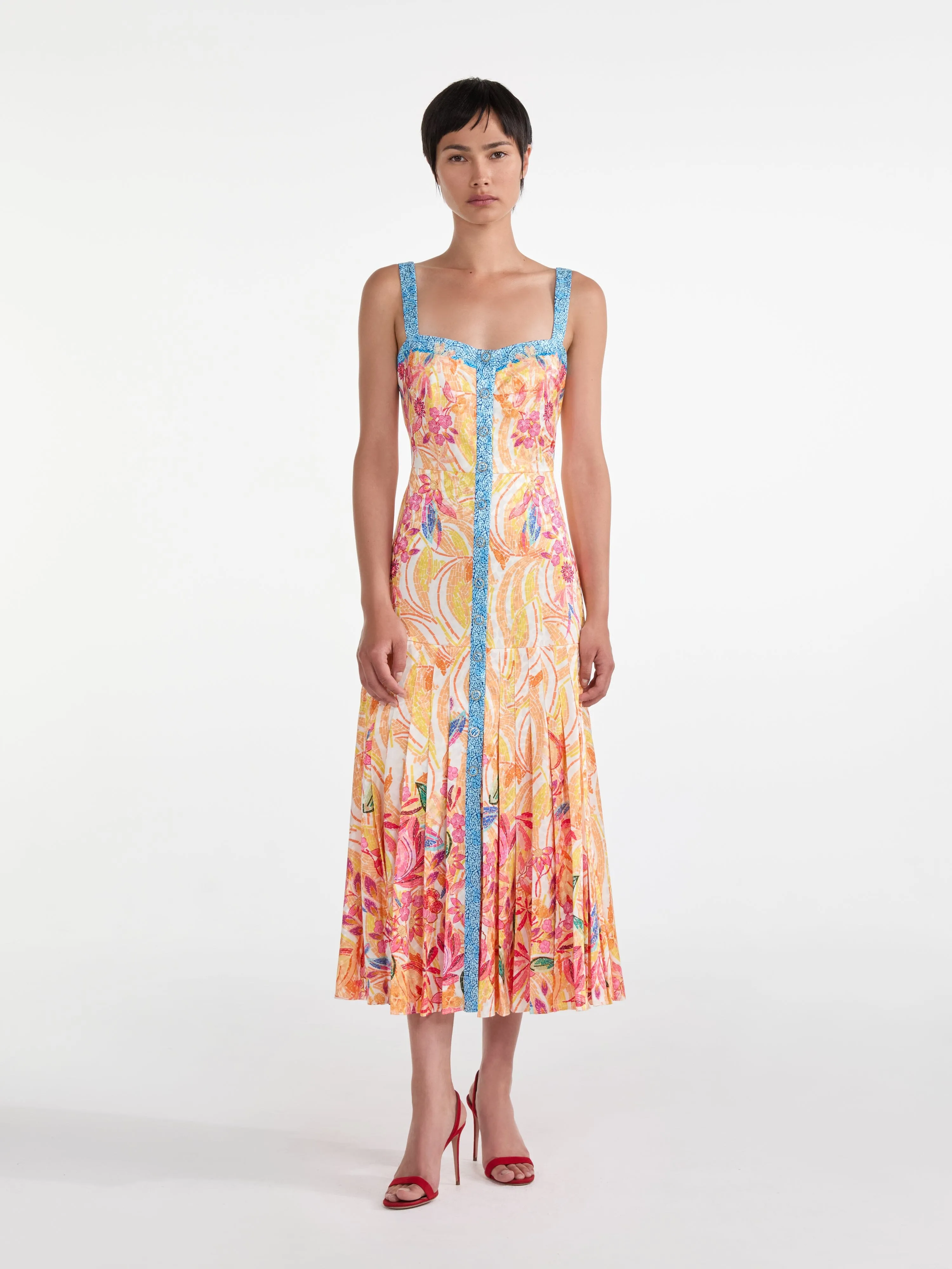 Karen Dress in Mosaic Garden sold by SALONI product image thumbnail 2