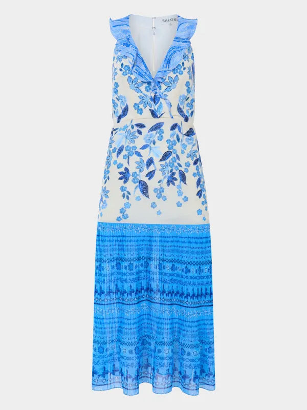 Amy Dress in Millieflori sold by SALONI