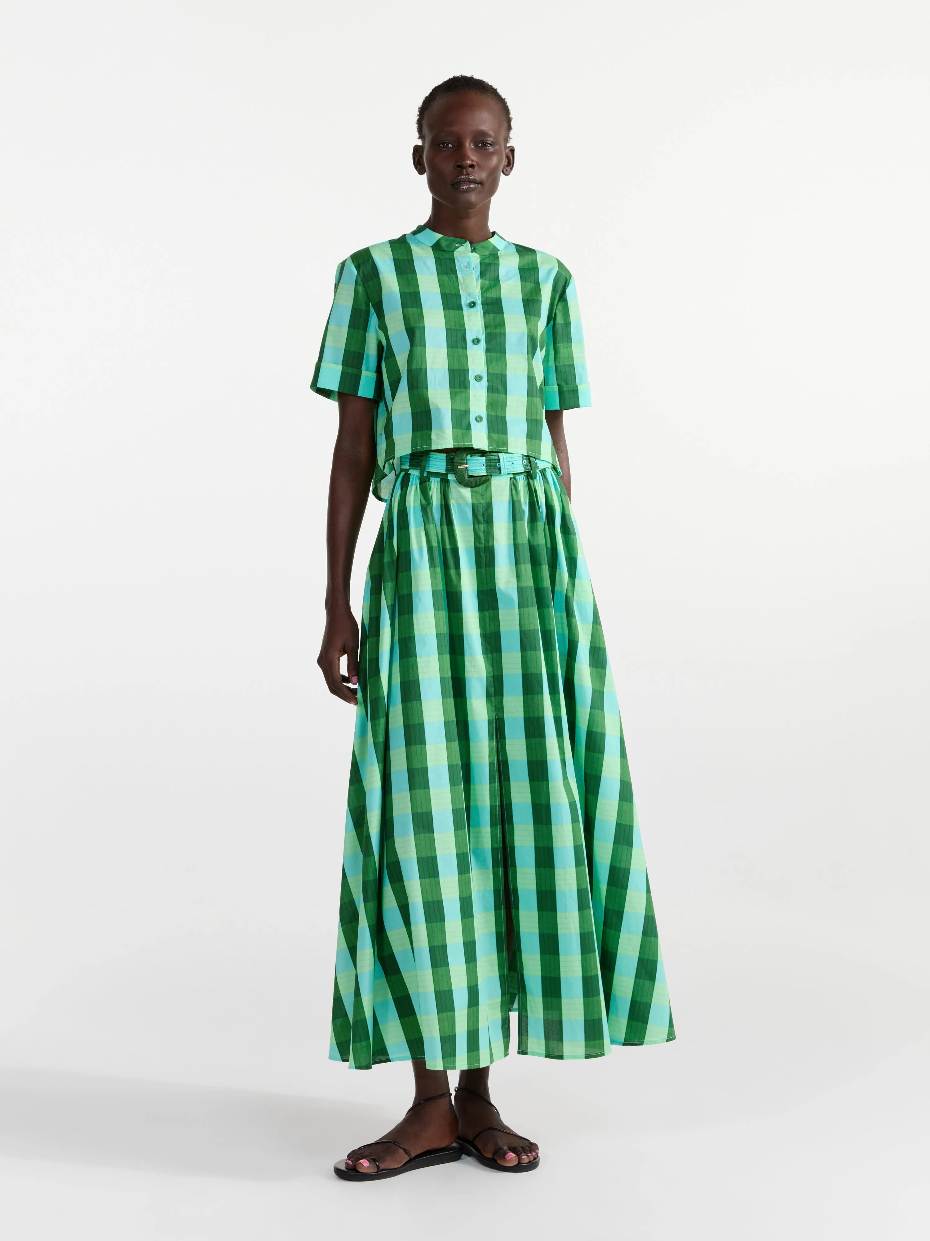 Jude B Shirt in Banji Garden sold by SALONI product image thumbnail 2