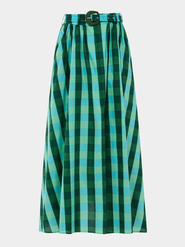 Judi Skirt in Banji Garden sold by SALONI