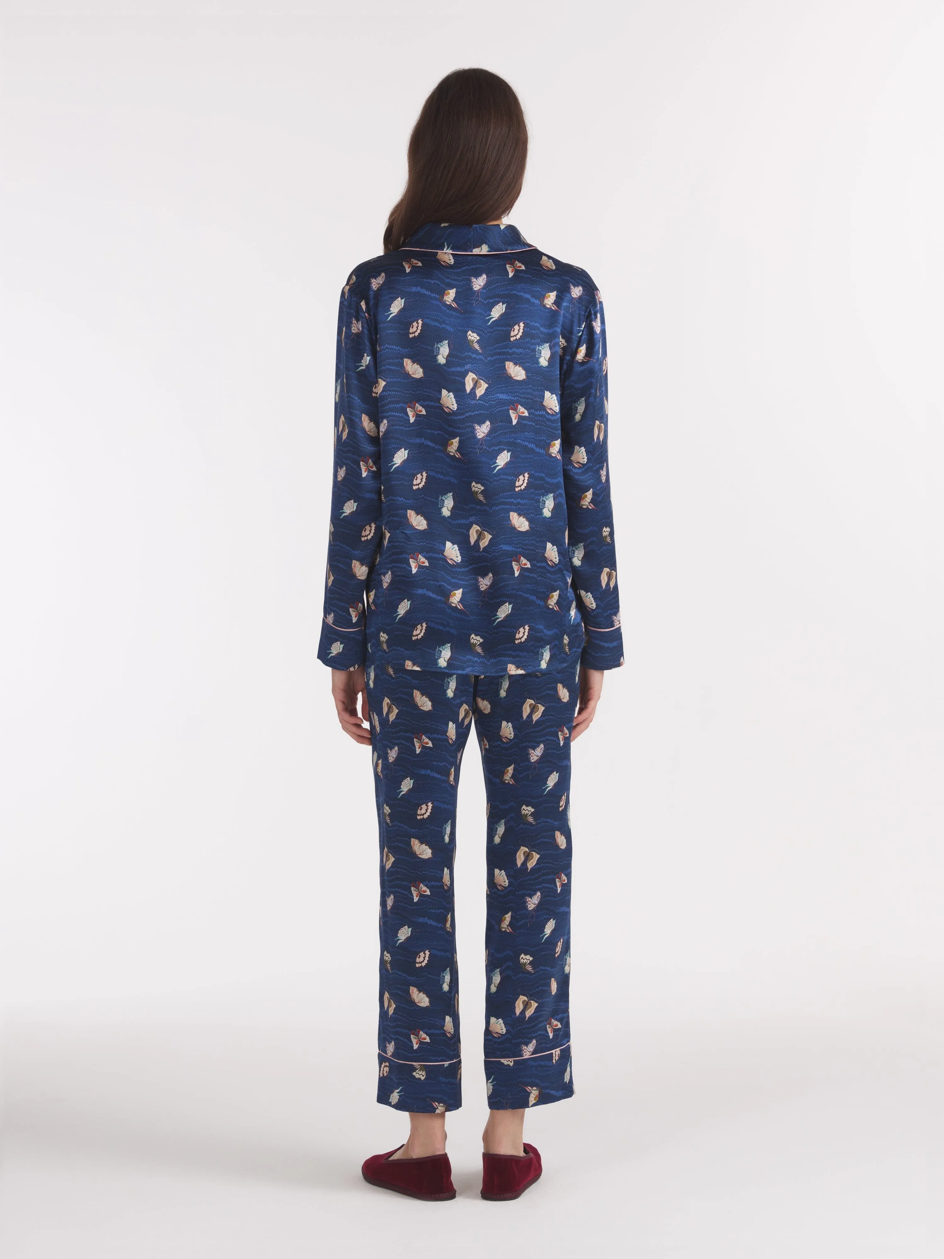 Women's Lounge PJ Set in Butterfly House sold by SALONI product image thumbnail 4