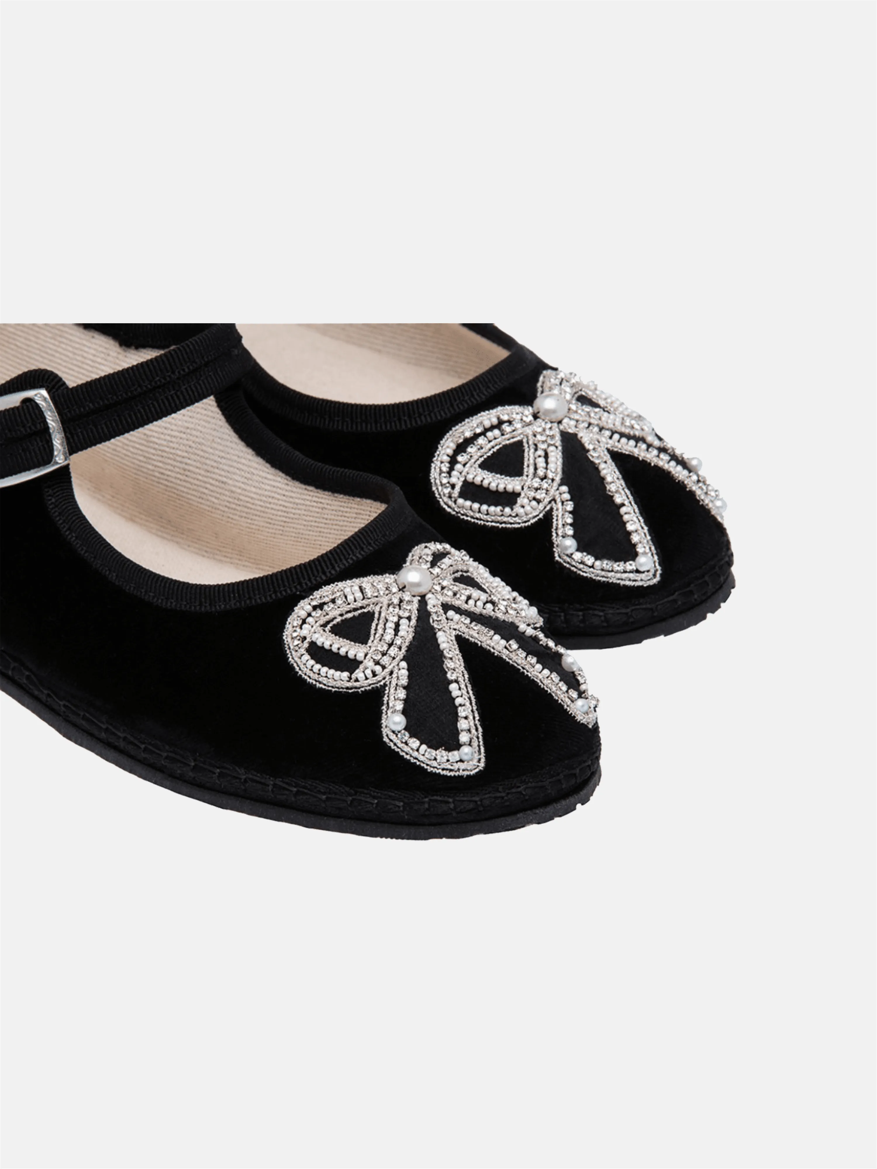 MJ Camille Black Bow Embroidery sold by SALONI product image thumbnail 3