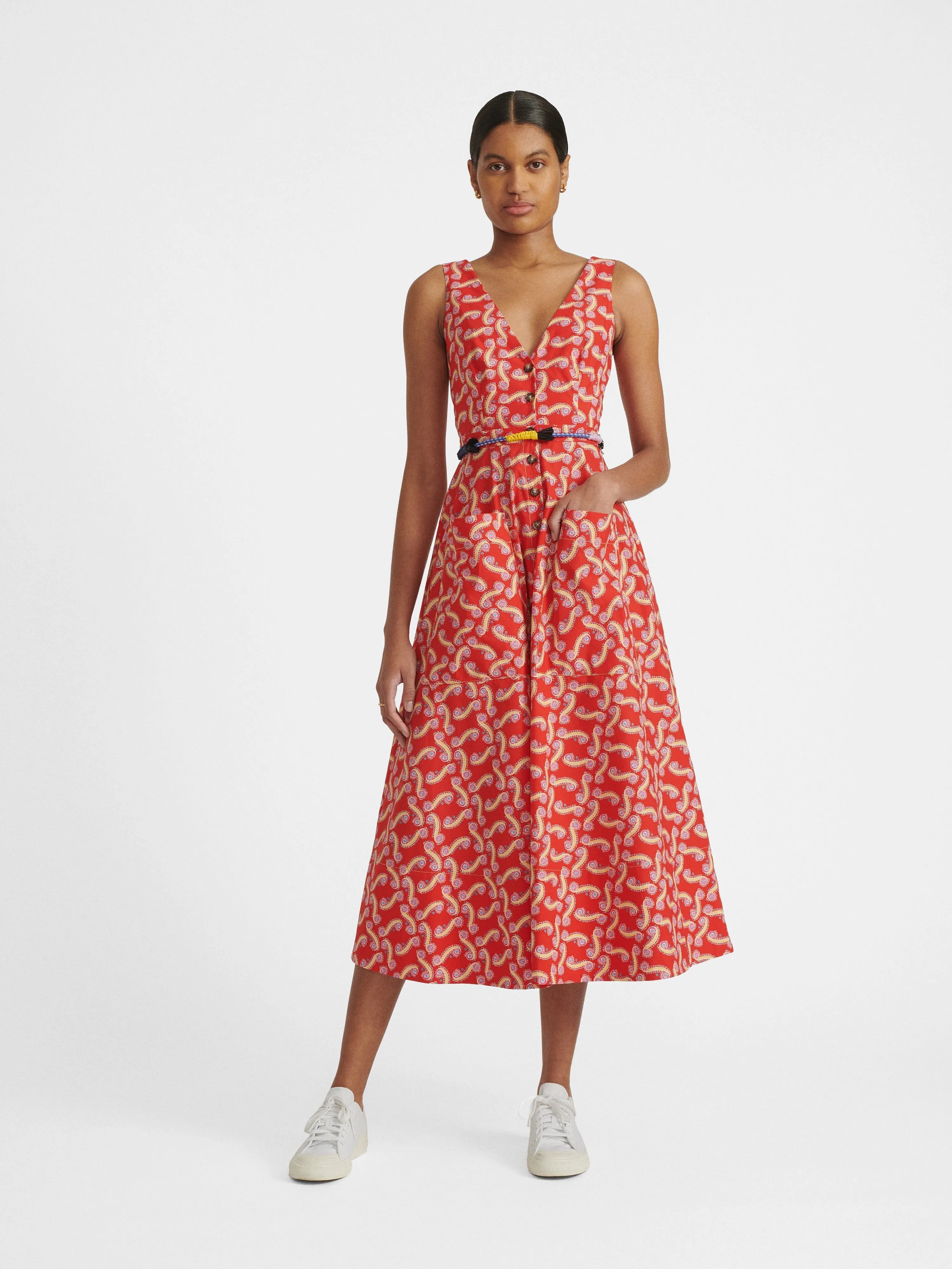 Woven Cord Belt Light Blue sold by SALONI product image thumbnail 2